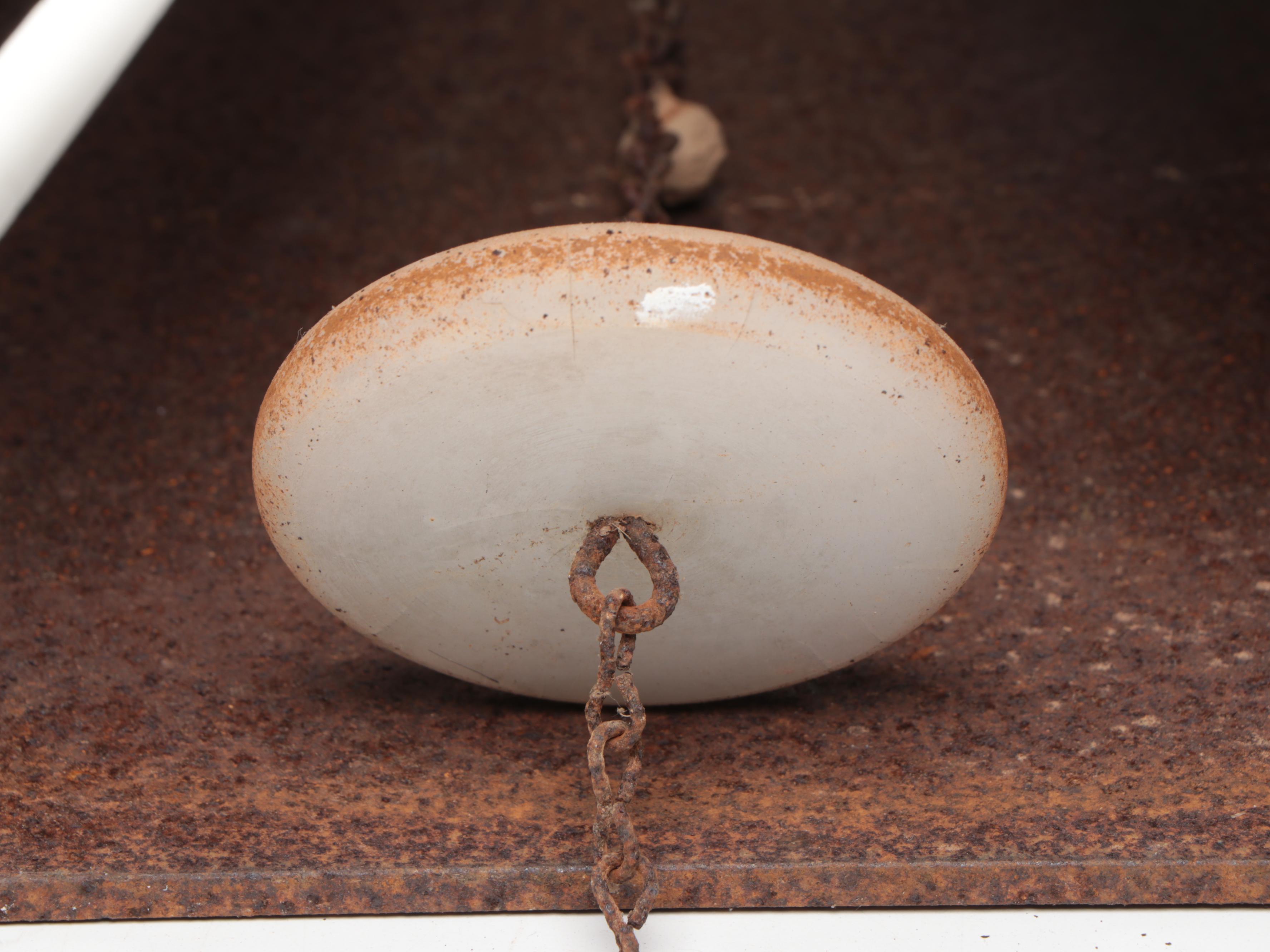 Cast Iron Triangular Hanging Wind Chime