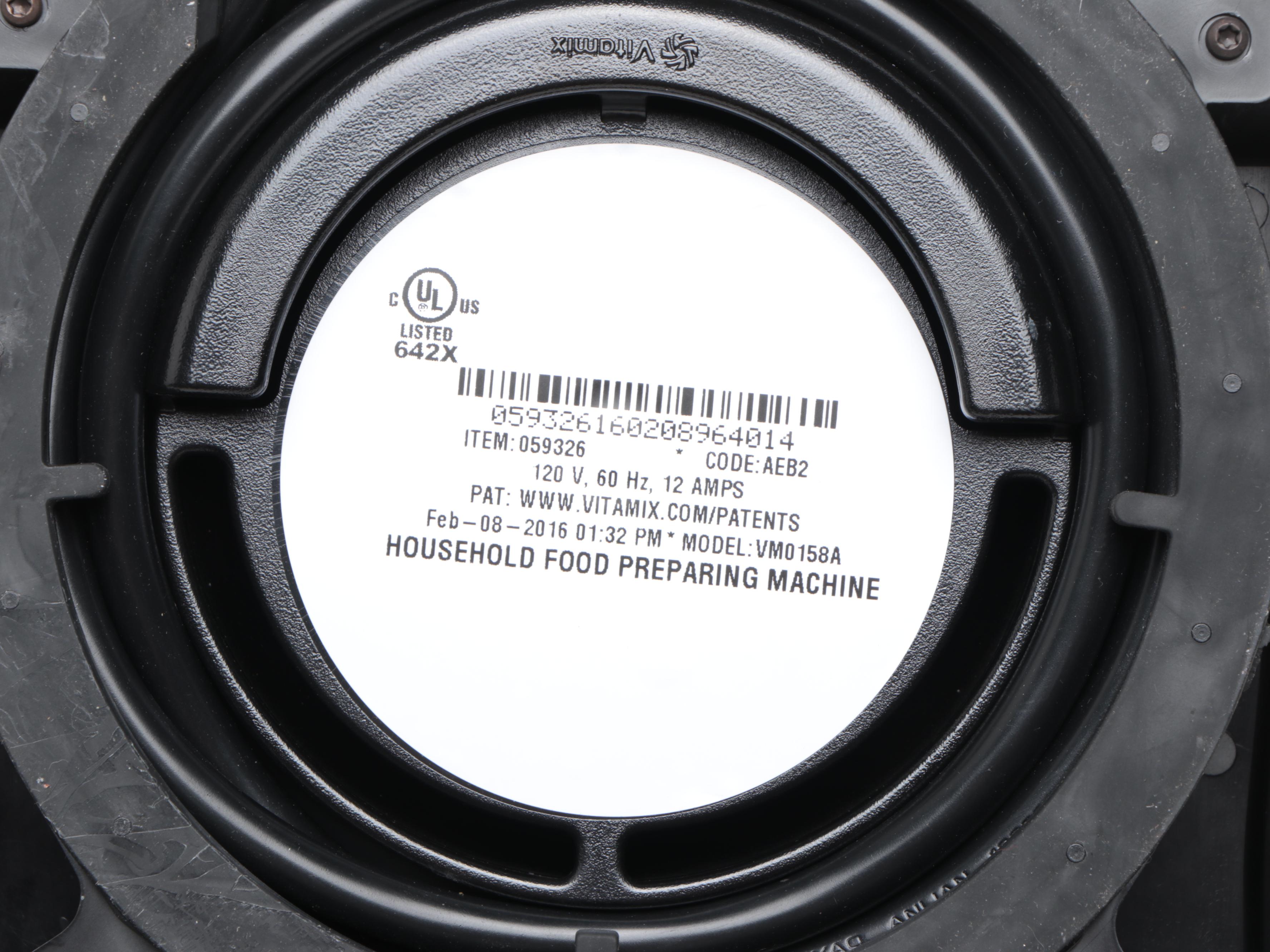 Vitamix Blender with Cookbook