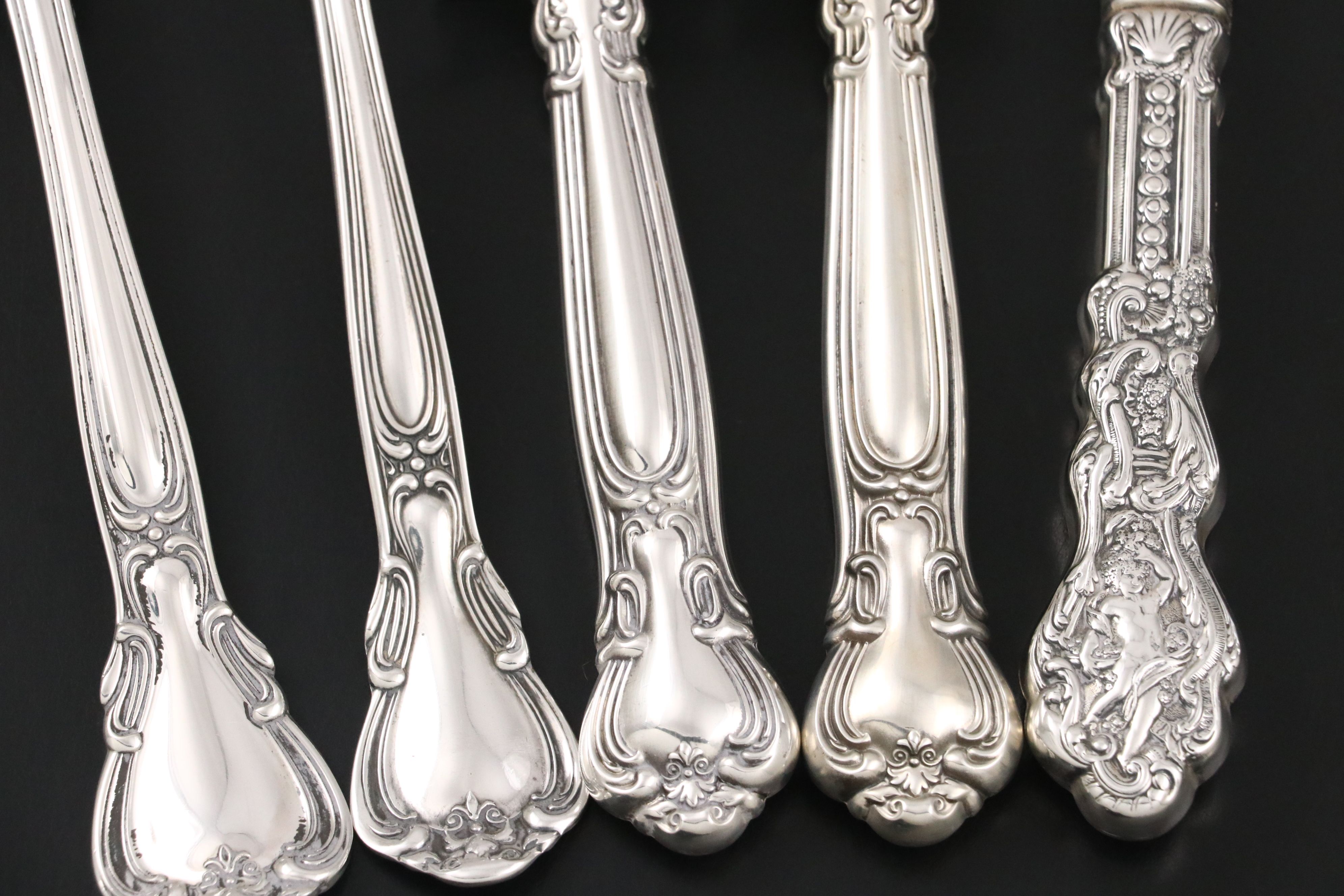 Gorham "Chantilly" Sterling Flatware, Mid-20th Century