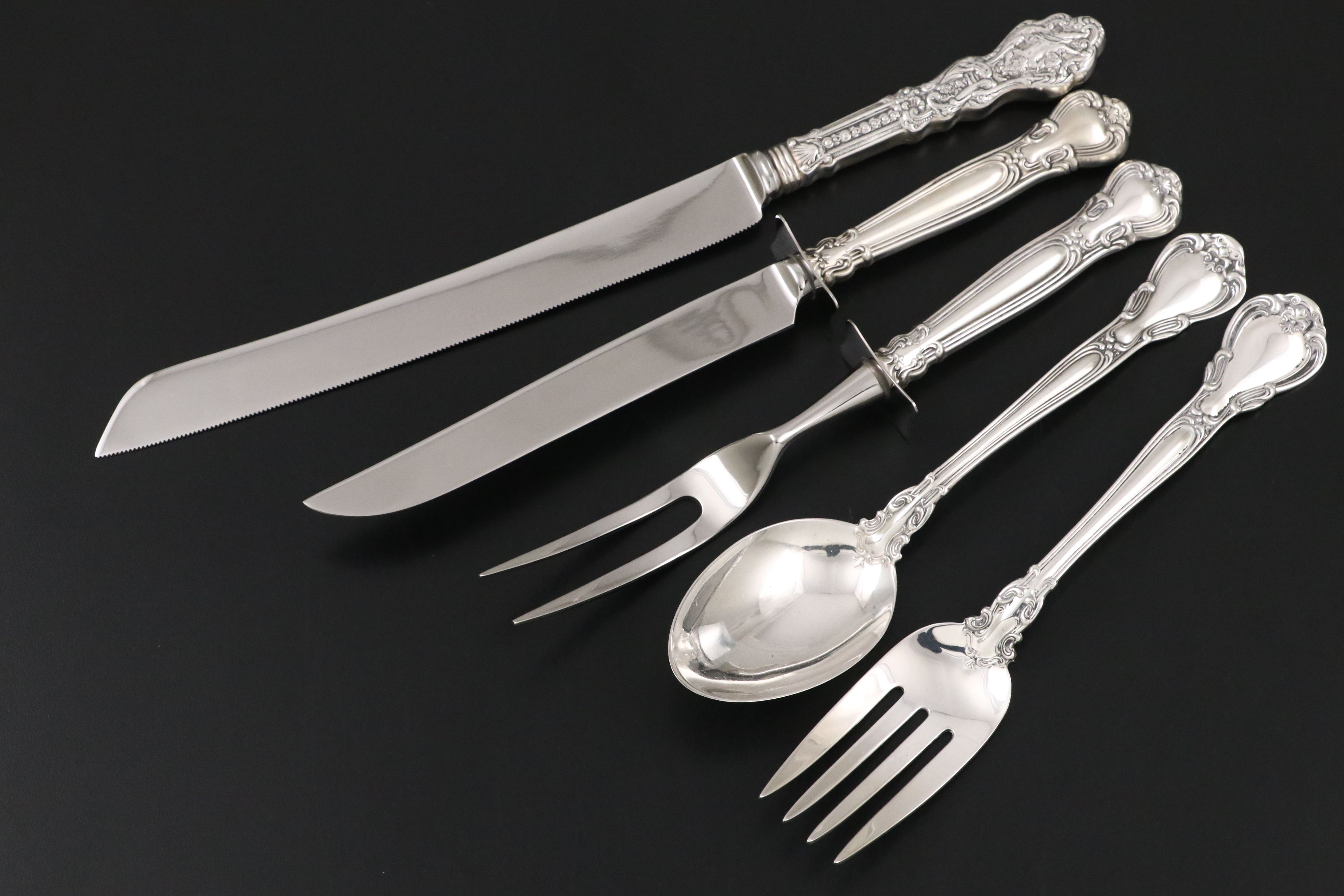 Gorham "Chantilly" Sterling Flatware, Mid-20th Century