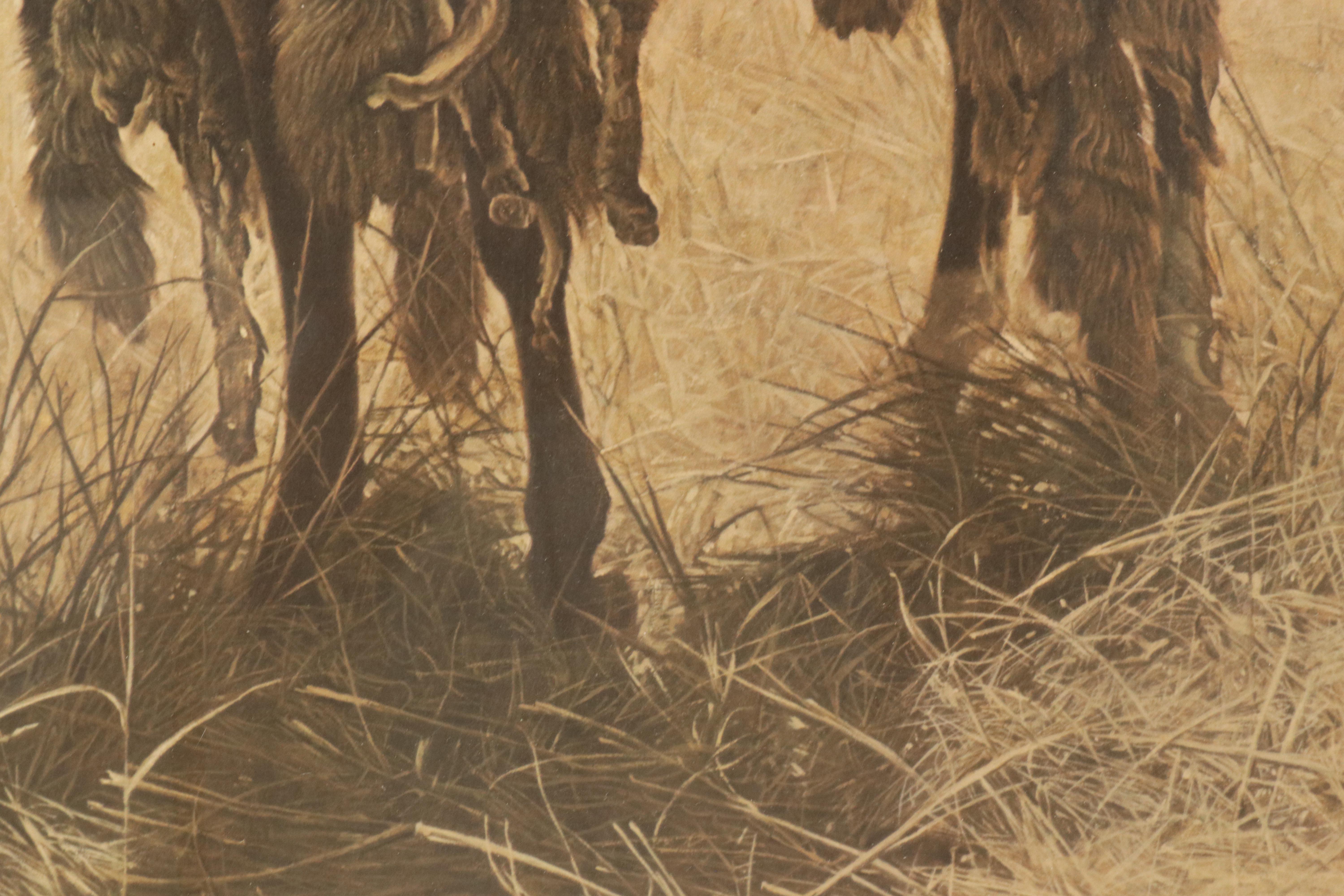 James Bama Offset Lithograph "Timber Jack Joe, Mountain Man," 1977