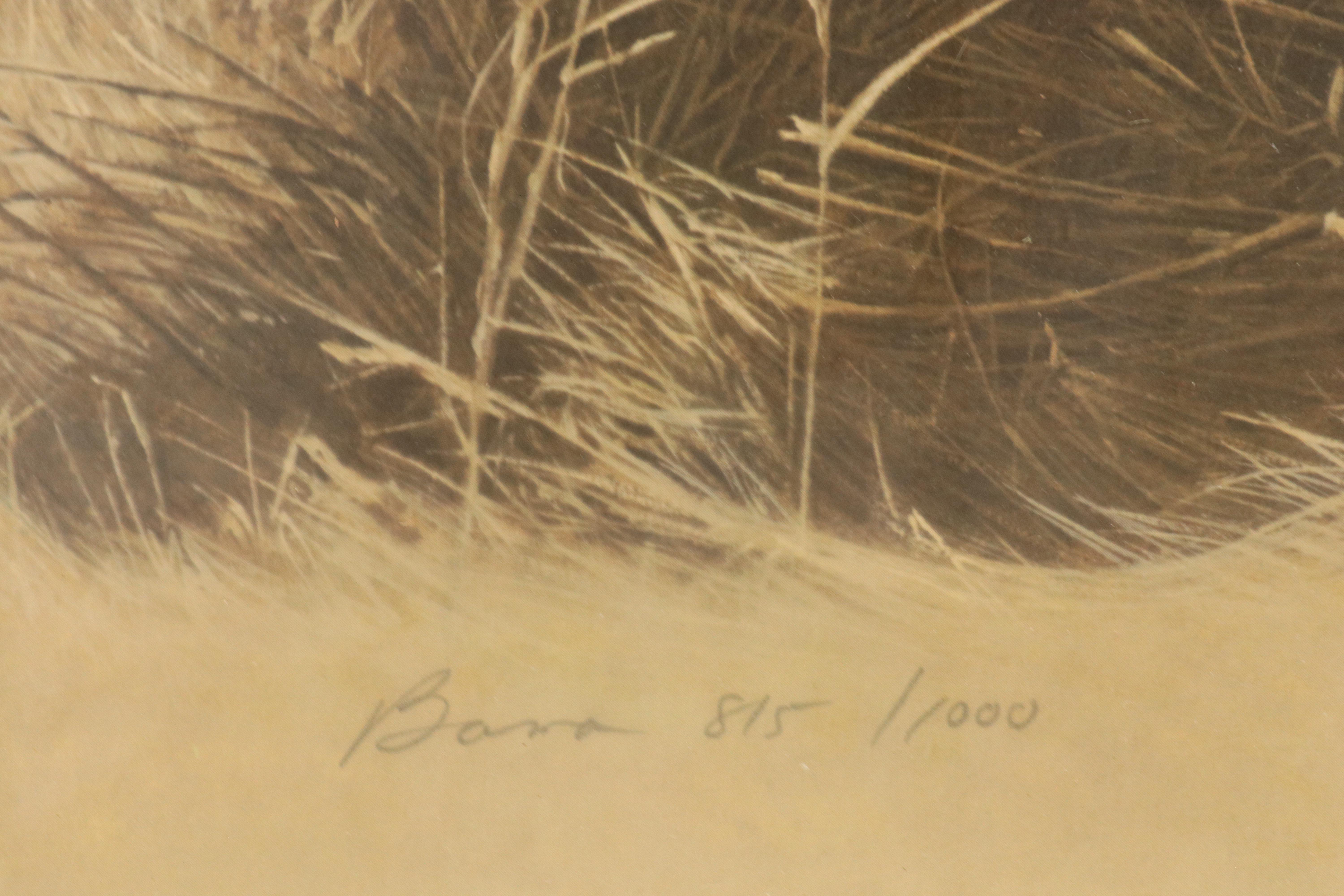 James Bama Offset Lithograph "Timber Jack Joe, Mountain Man," 1977