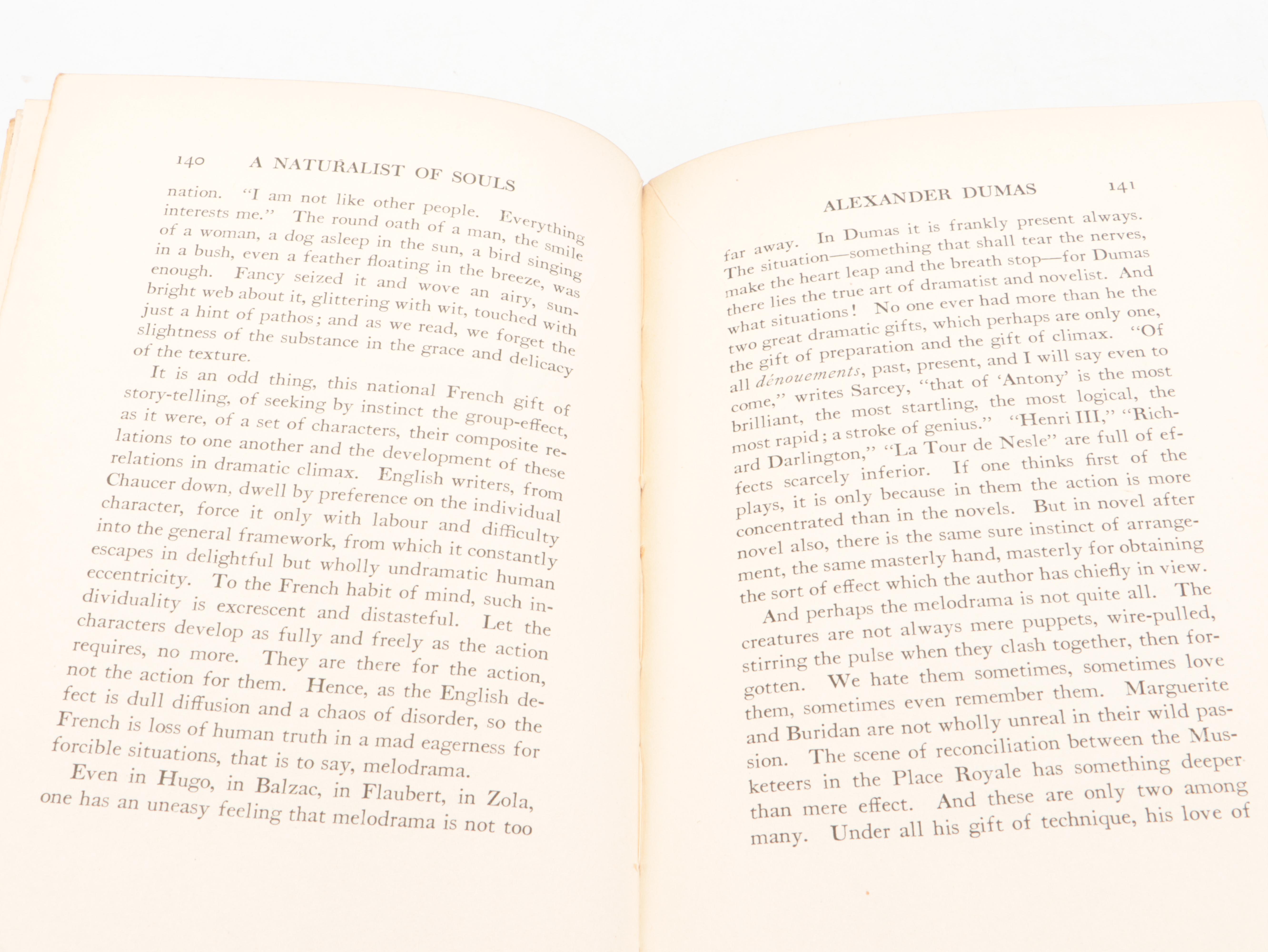 First Edition "A Naturalist of Souls" by Gamaliel Bradford, 1917