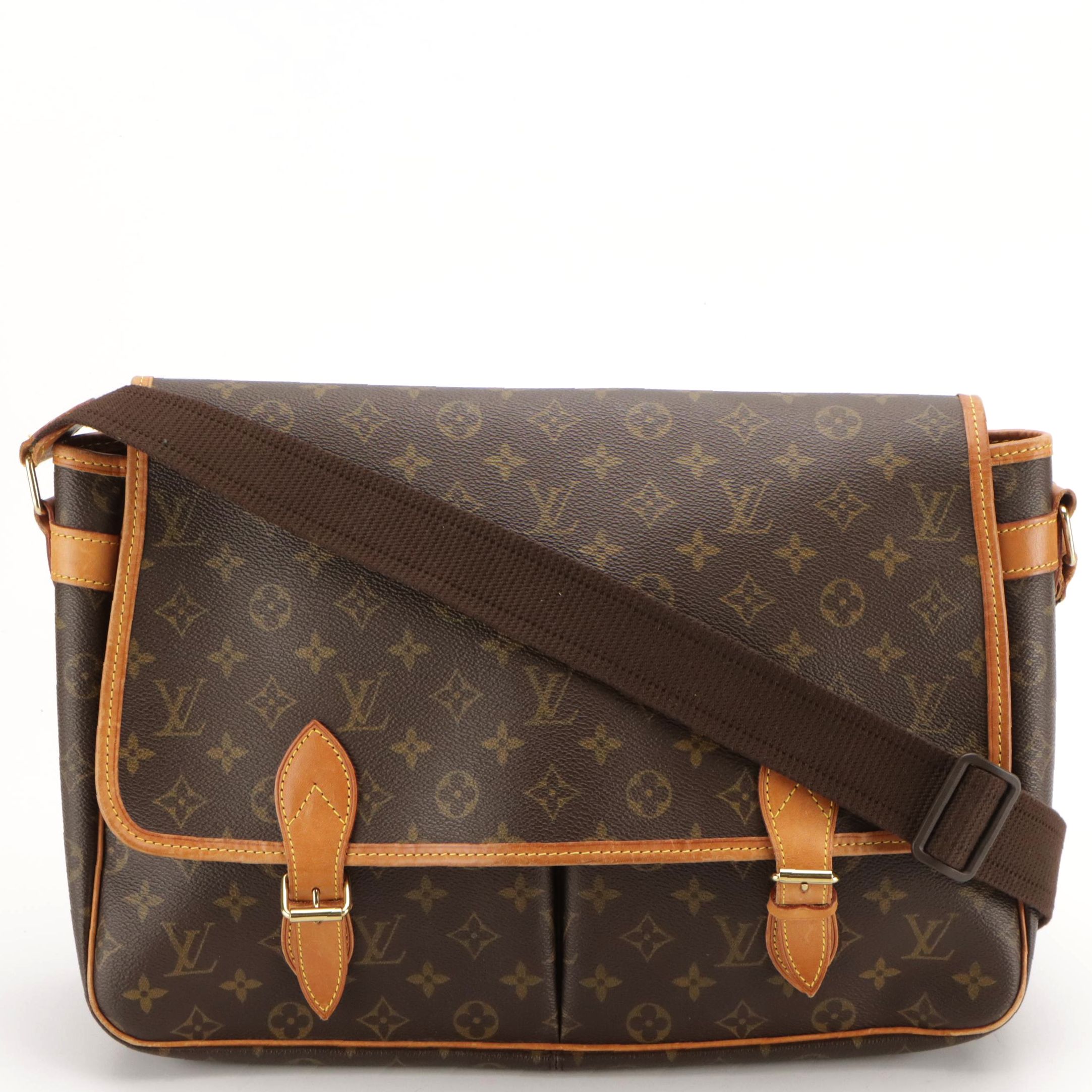 Louis Vuitton Sac Gibecière GM Messenger Bag in Monogram Canvas