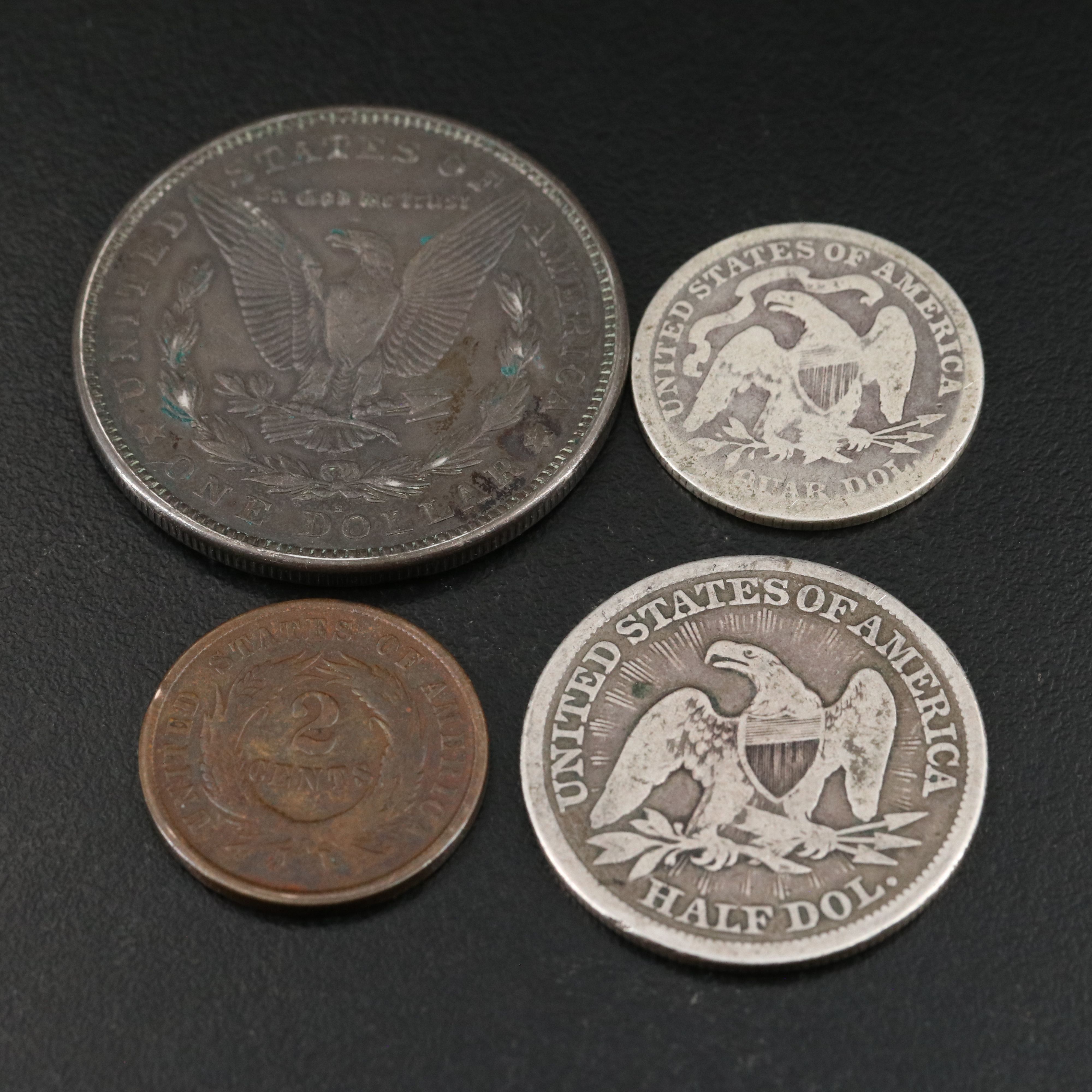 Collection of Older Copper, Nickel and Silver U.S. Coins