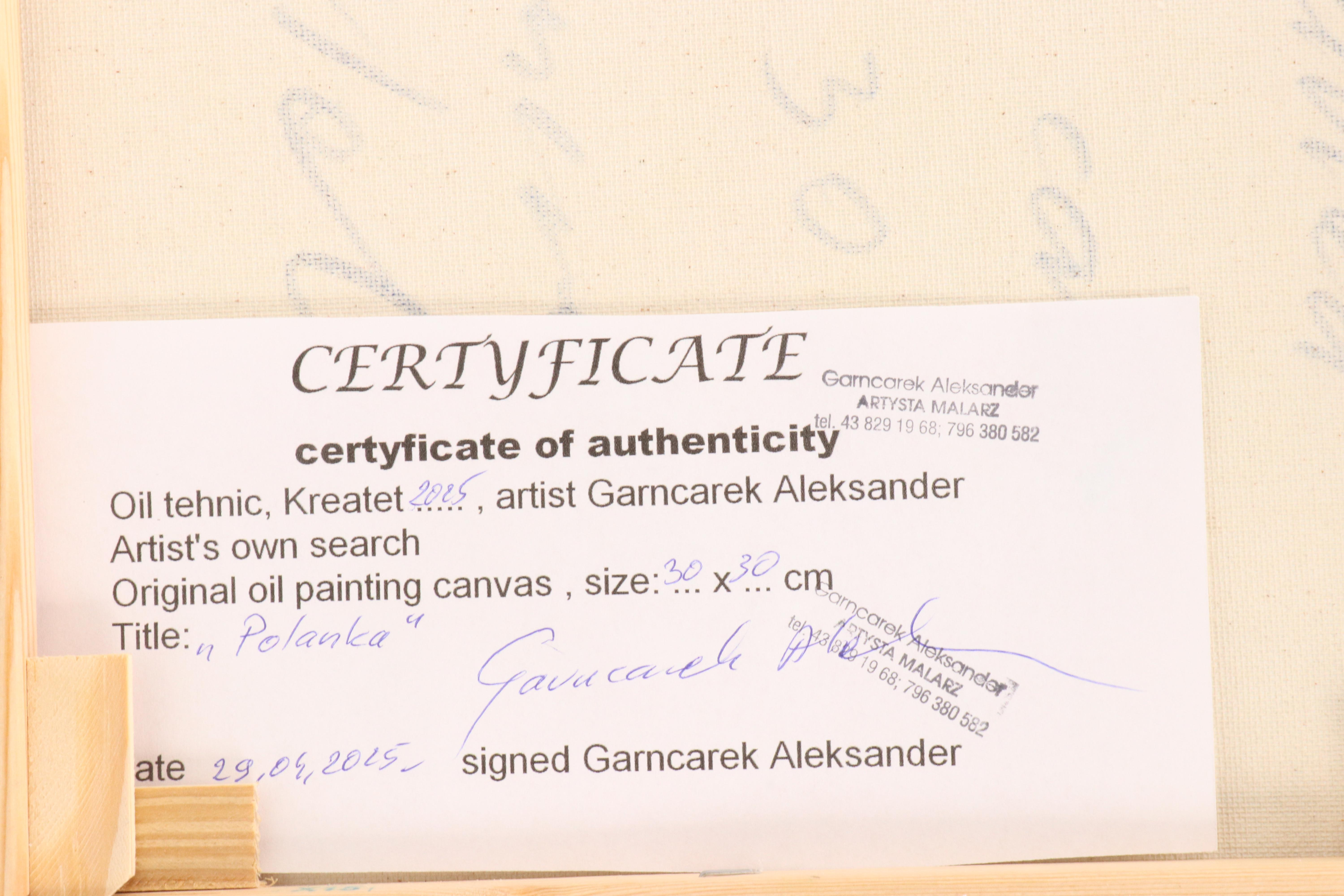 Garncarek Aleksander Landscape Oil Painting "Polanka," 2025