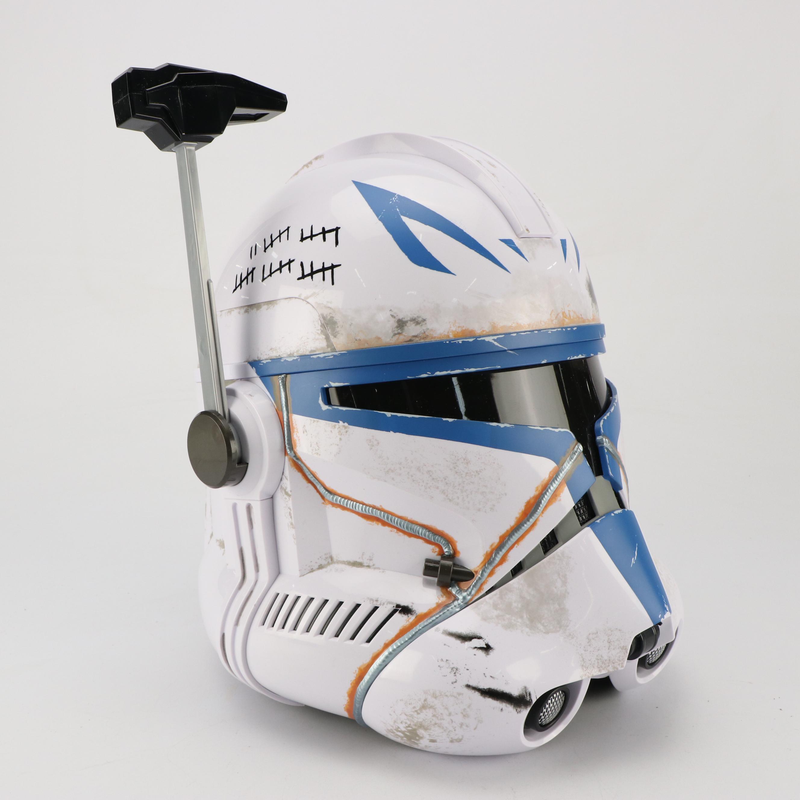 Star Wars Hasbro The Black Series Clone Captain Rex Premium Electronic Helmet