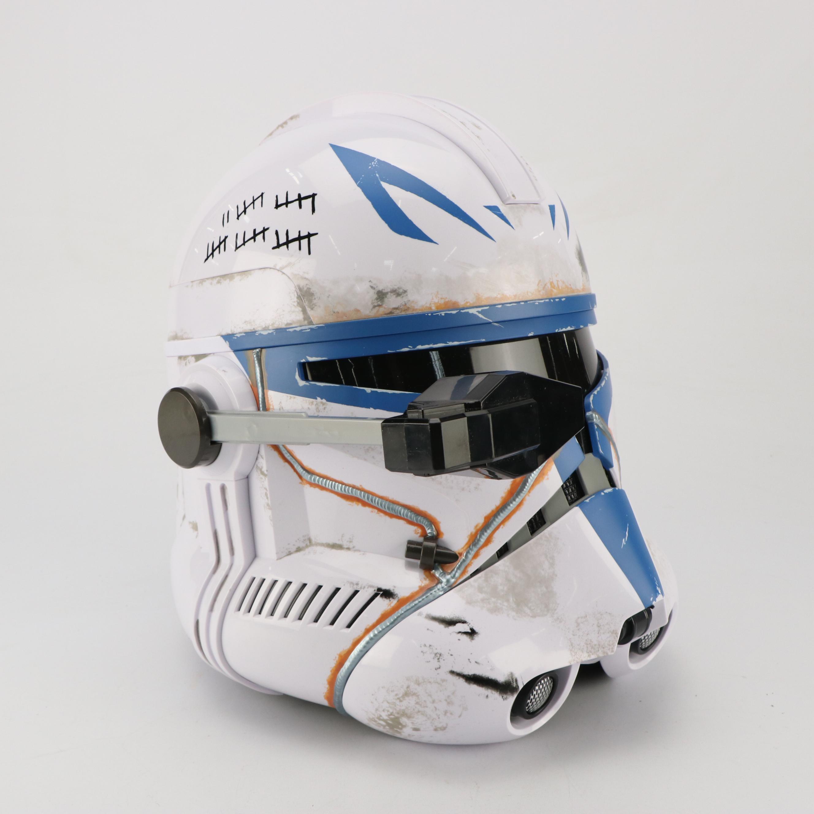Star Wars Hasbro The Black Series Clone Captain Rex Premium Electronic Helmet