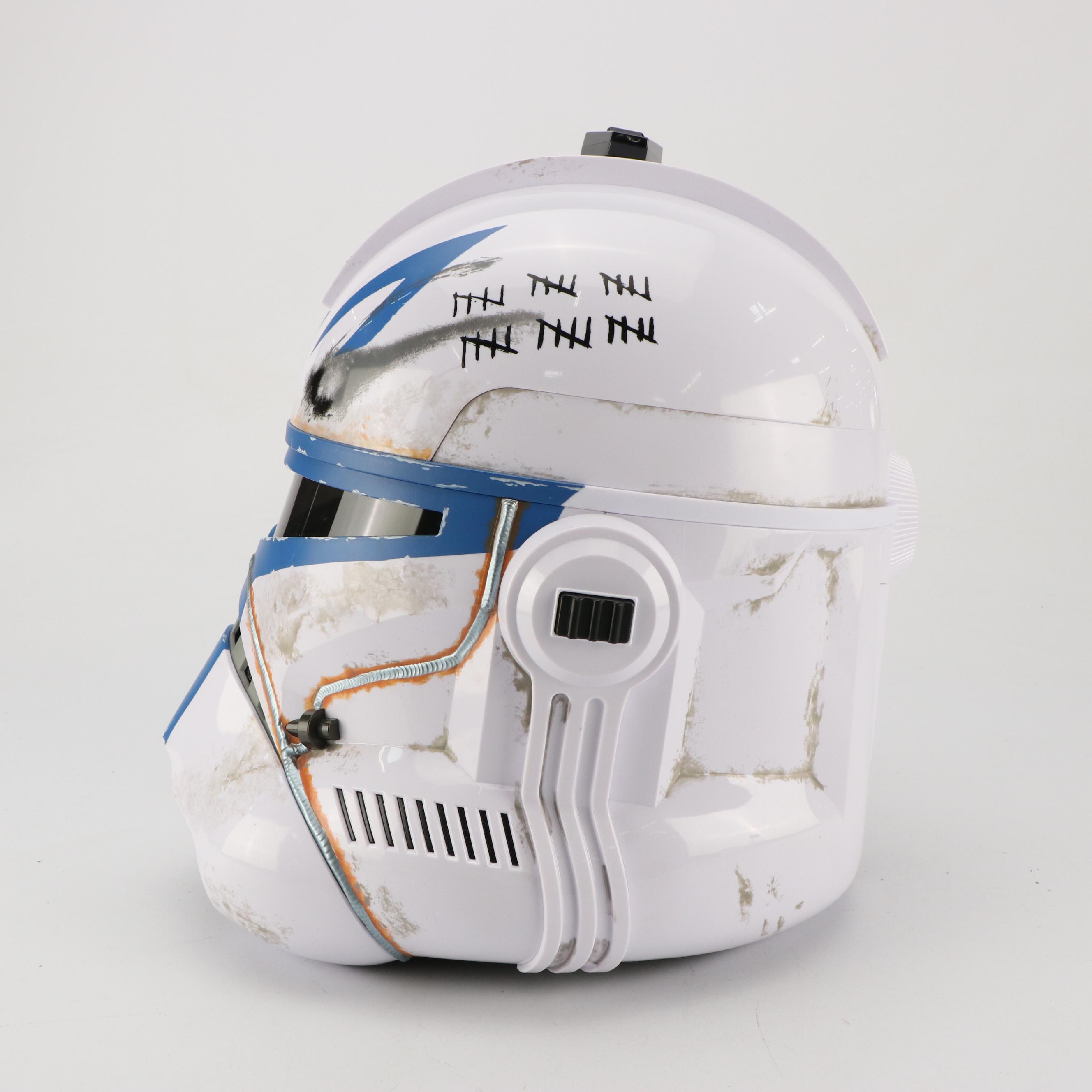 Star Wars Hasbro The Black Series Clone Captain Rex Premium Electronic Helmet