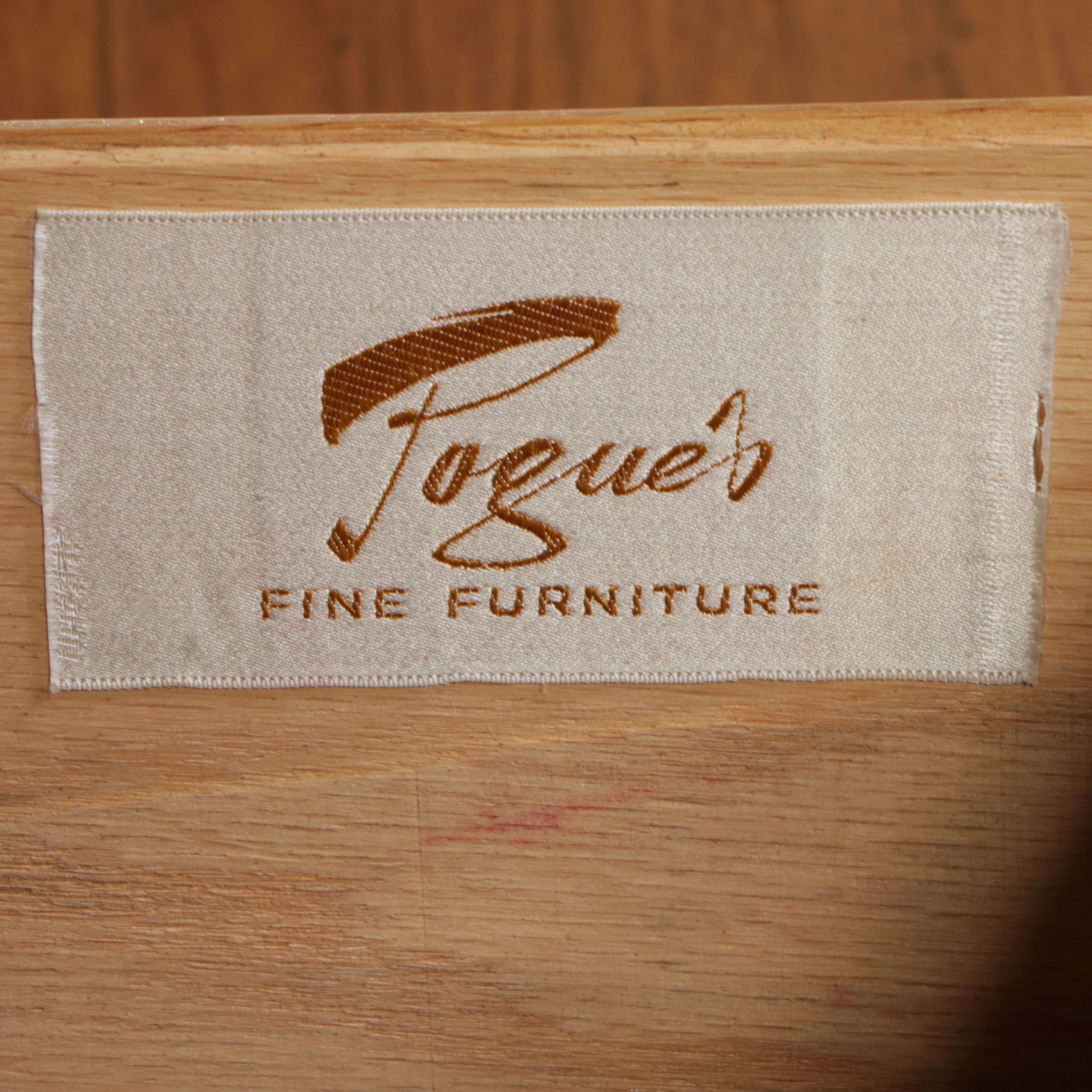 Pogue's Fine Furniture French Provincial Style Walnut Sideboard