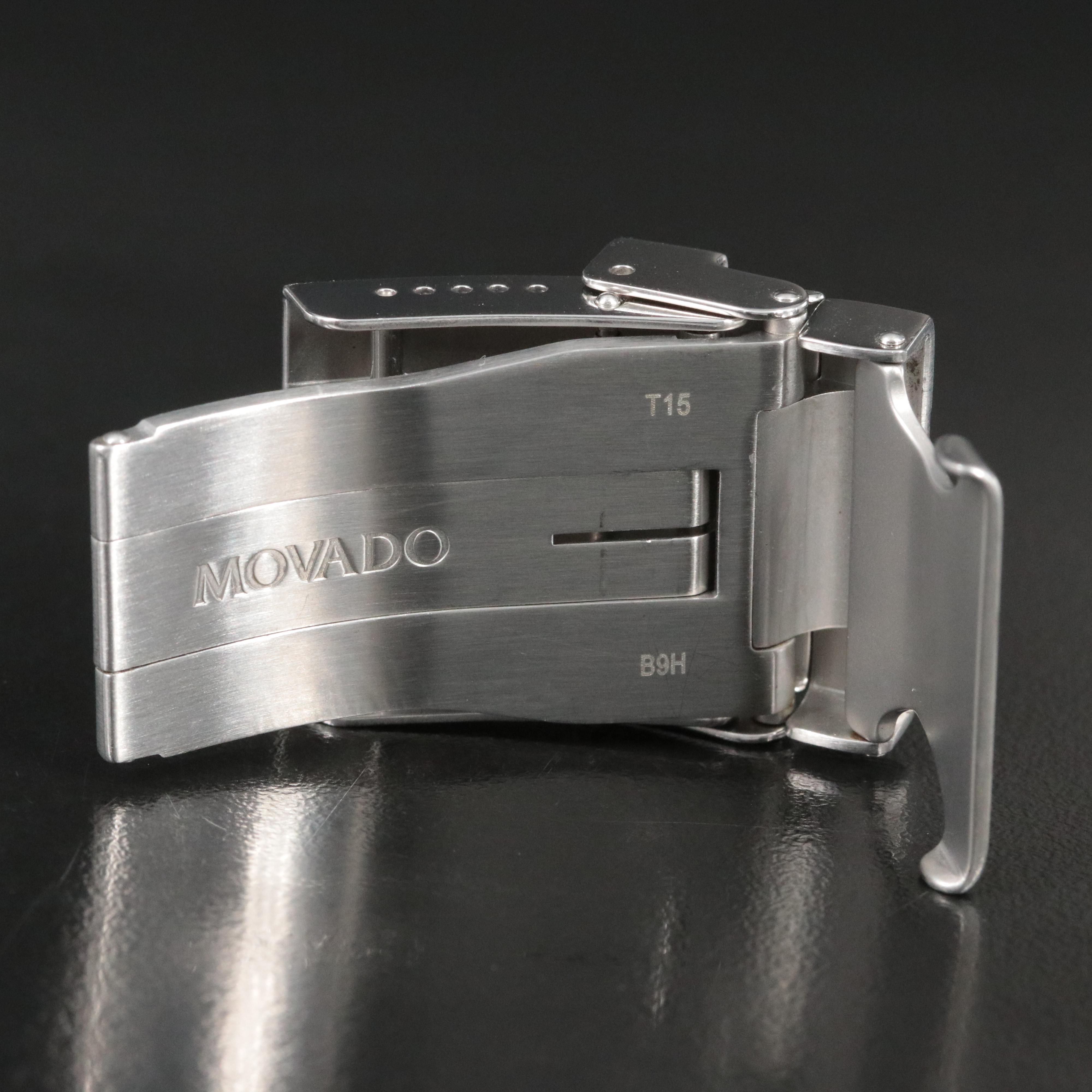 Movado Sport Chronograph Series 800 Steel Quartz Watch