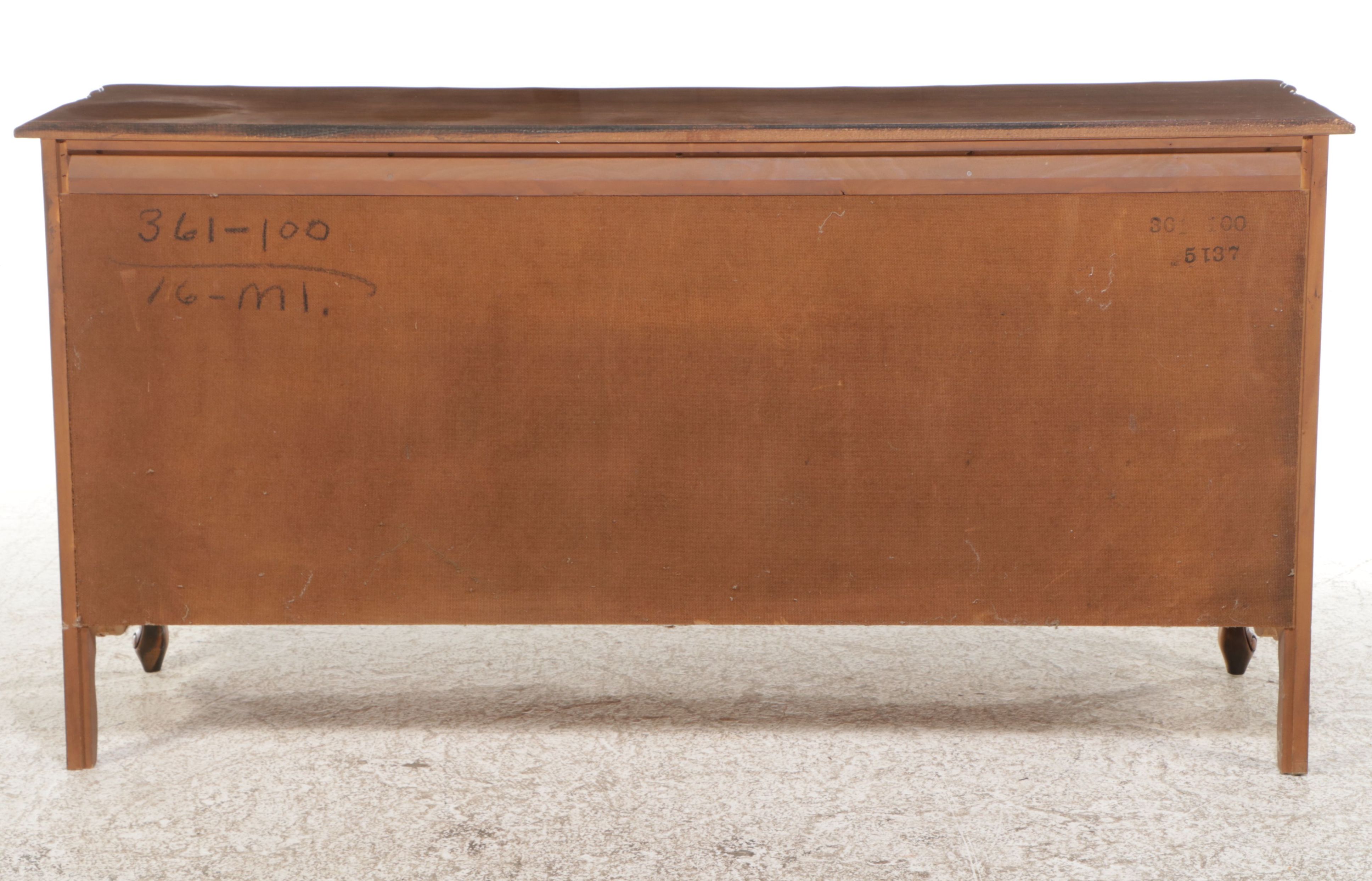 Pogue's Fine Furniture French Provincial Style Walnut Sideboard