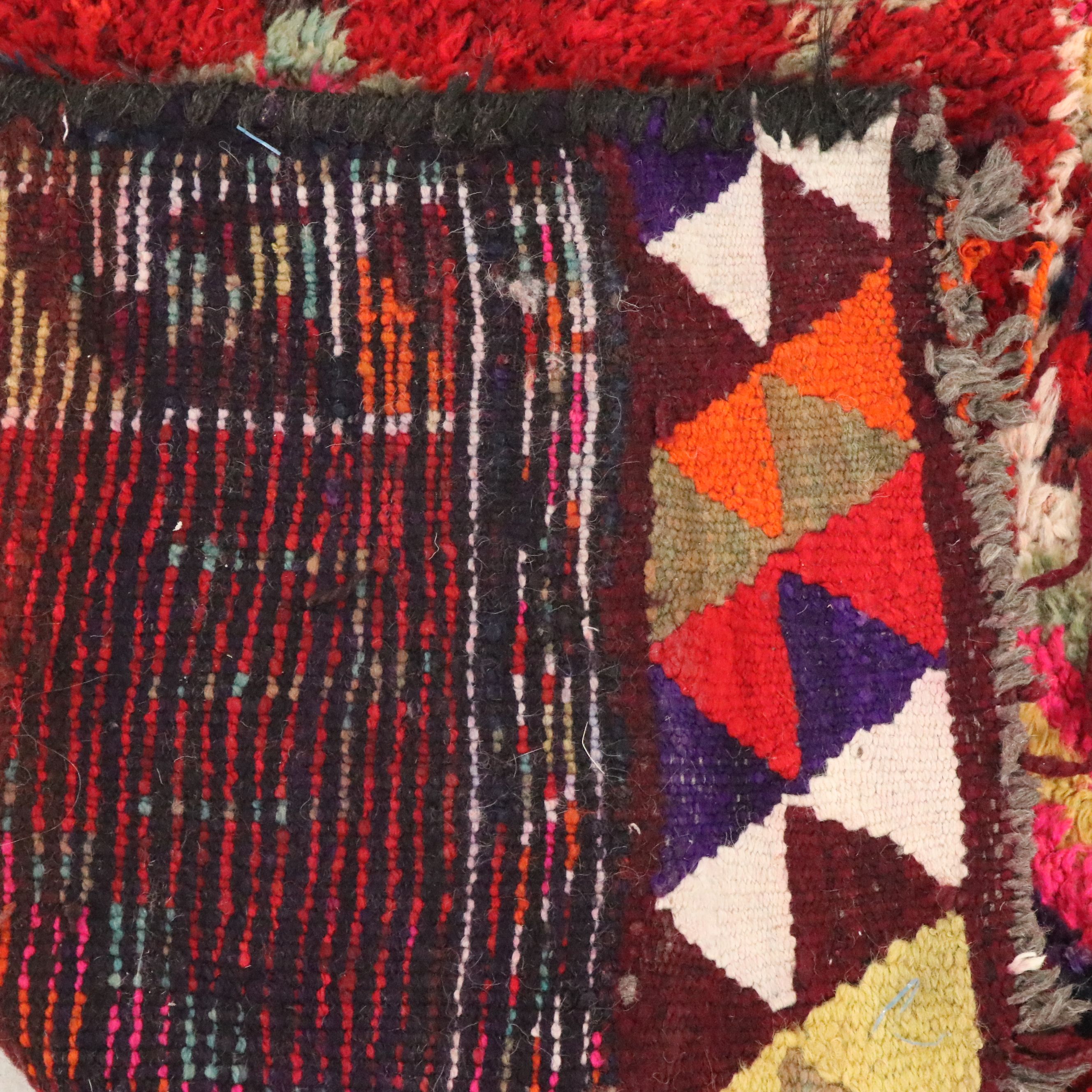 3' x 10'8 Hand-Knotted Moroccan Berber Carpet Runner