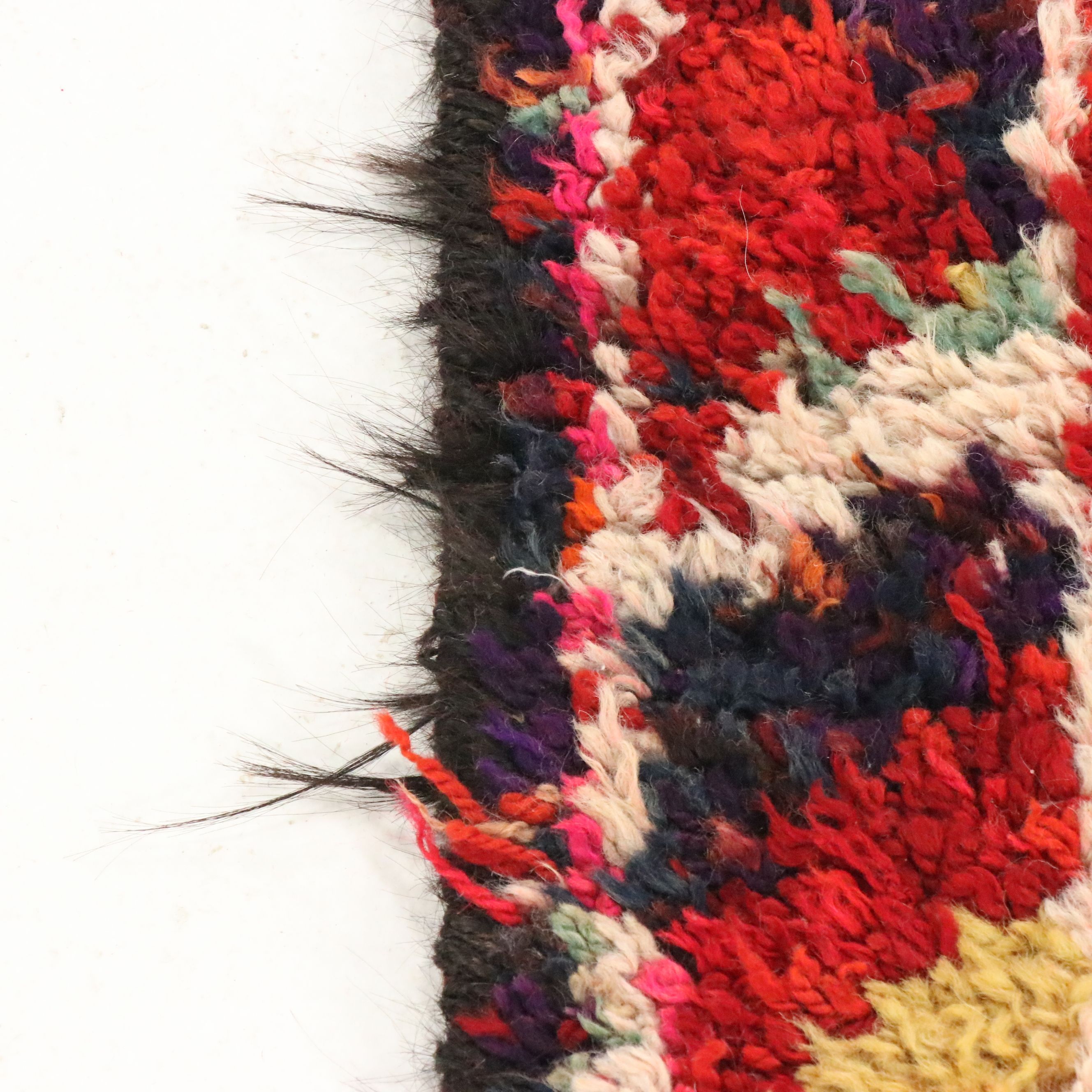 3' x 10'8 Hand-Knotted Moroccan Berber Carpet Runner