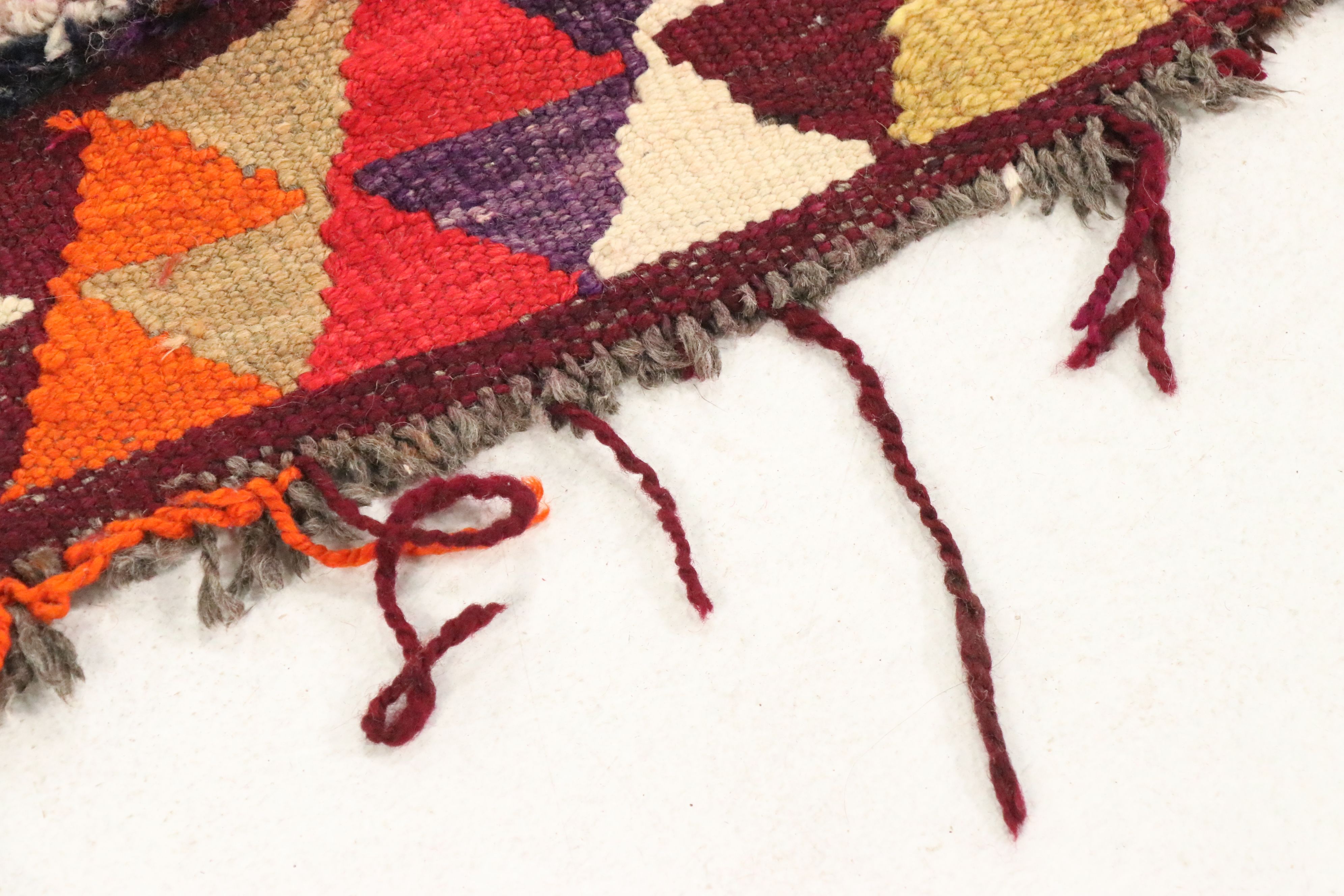 3' x 10'8 Hand-Knotted Moroccan Berber Carpet Runner