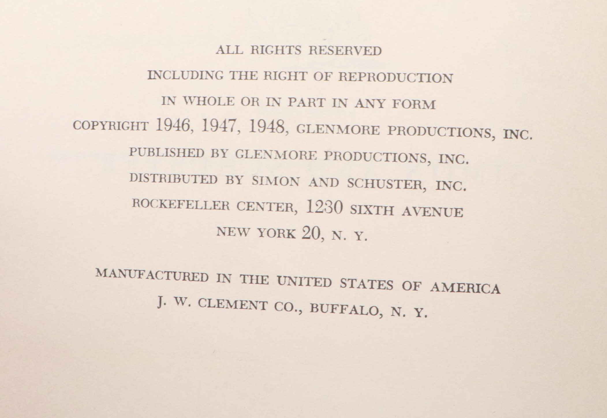 Salvador Dalí Illustrated "Wine, Women and Words" by Billy Rose, 1948