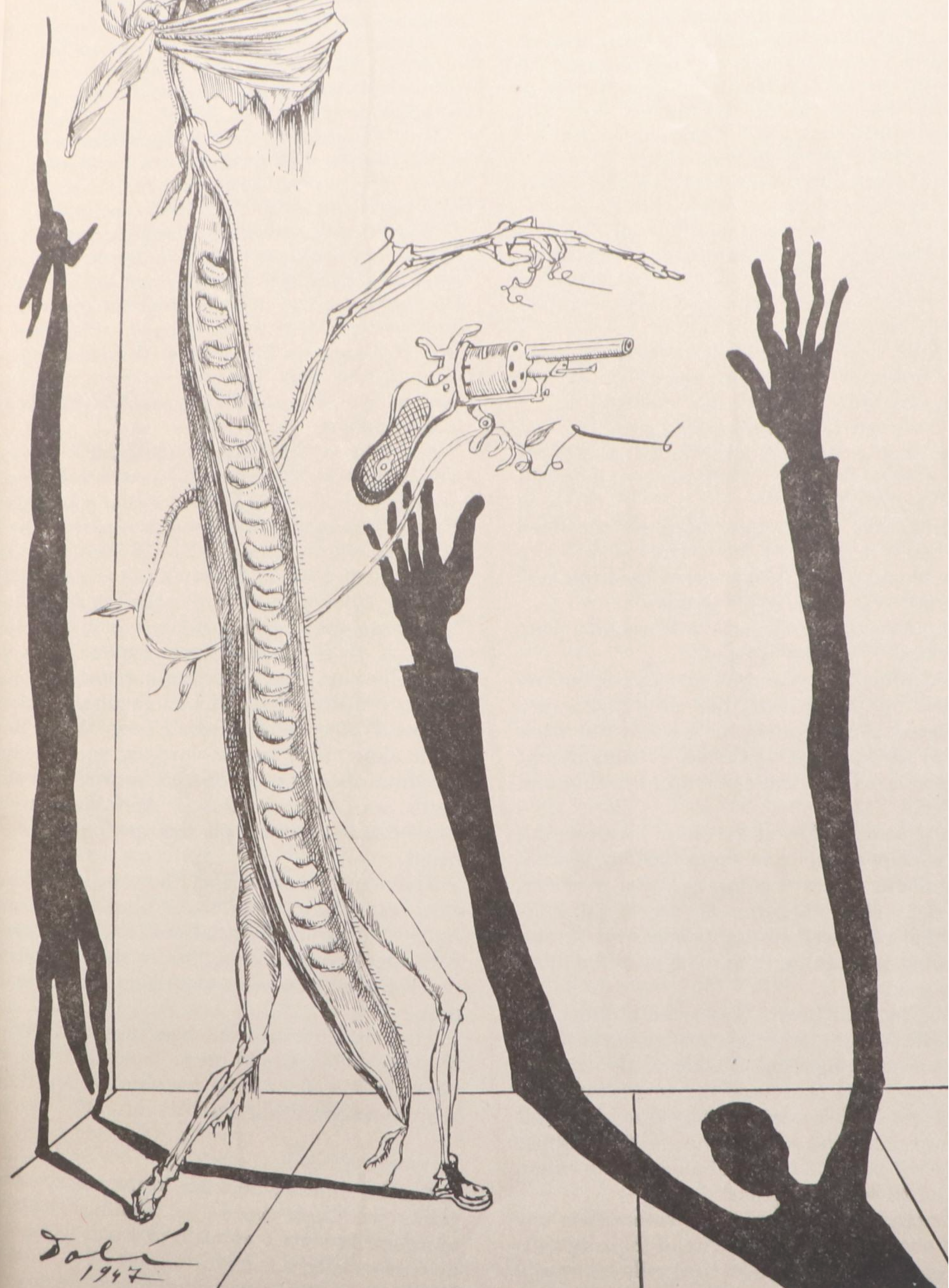 Salvador Dalí Illustrated "Wine, Women and Words" by Billy Rose, 1948