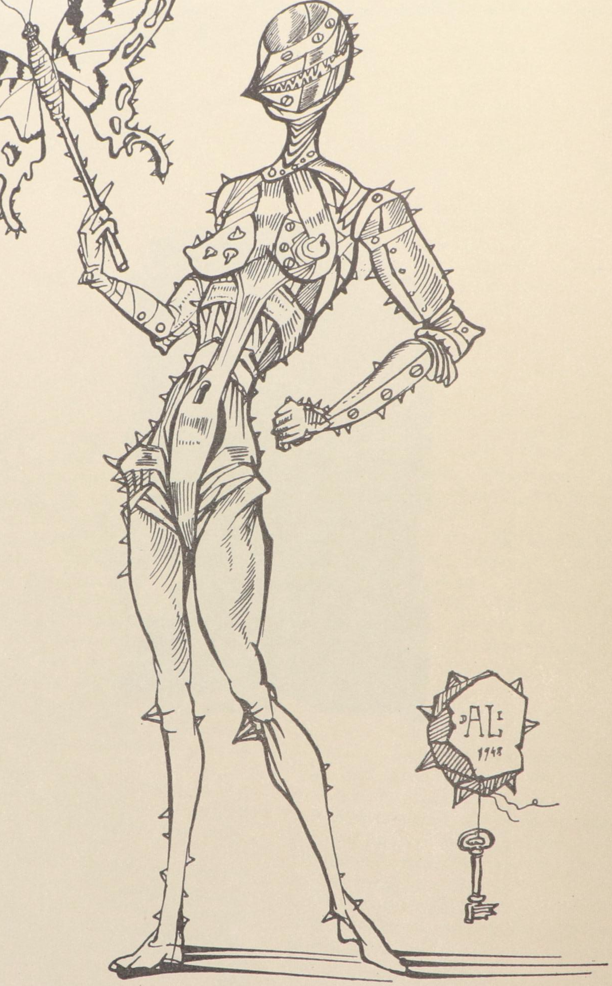 Salvador Dalí Illustrated "Wine, Women and Words" by Billy Rose, 1948