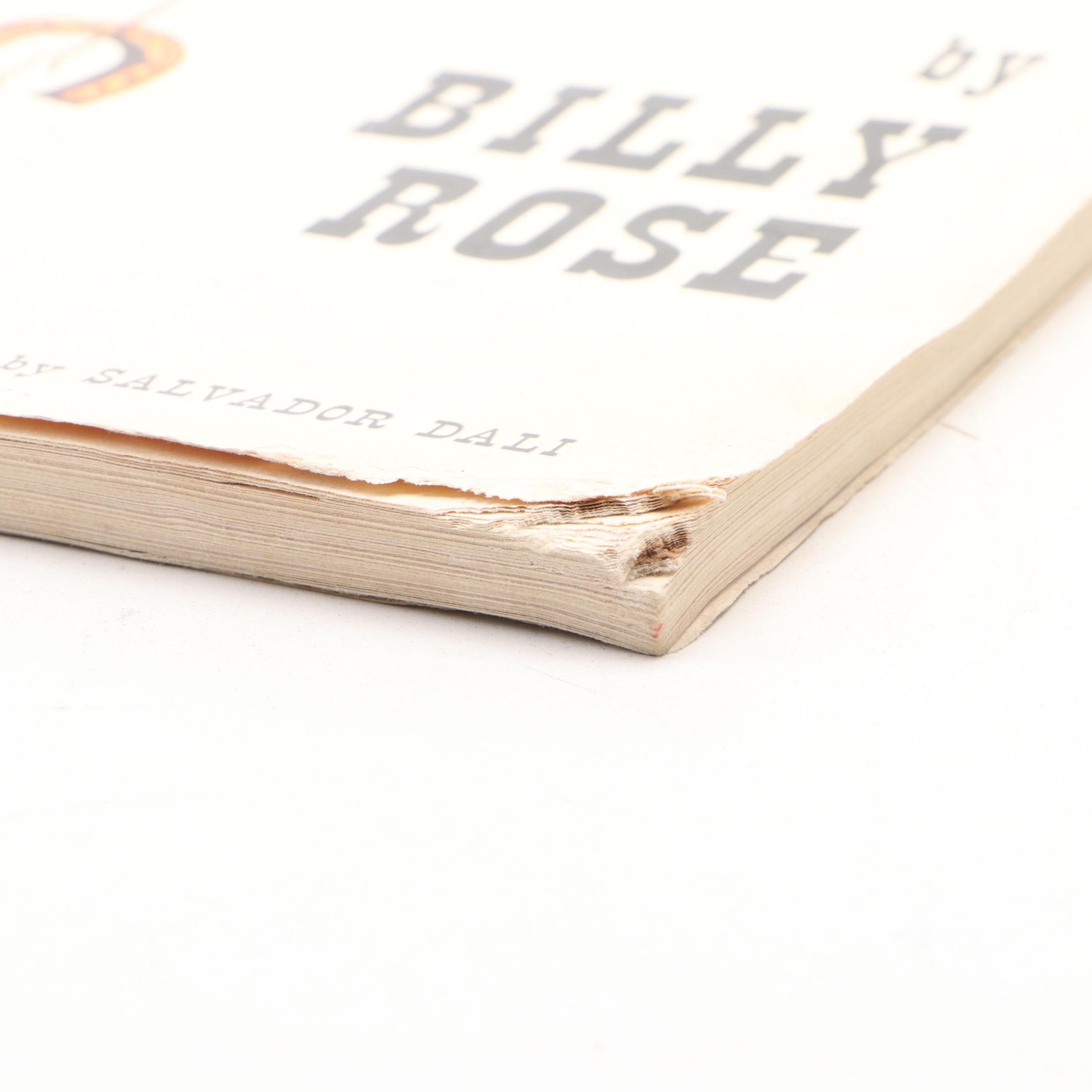 Salvador Dalí Illustrated "Wine, Women and Words" by Billy Rose, 1948