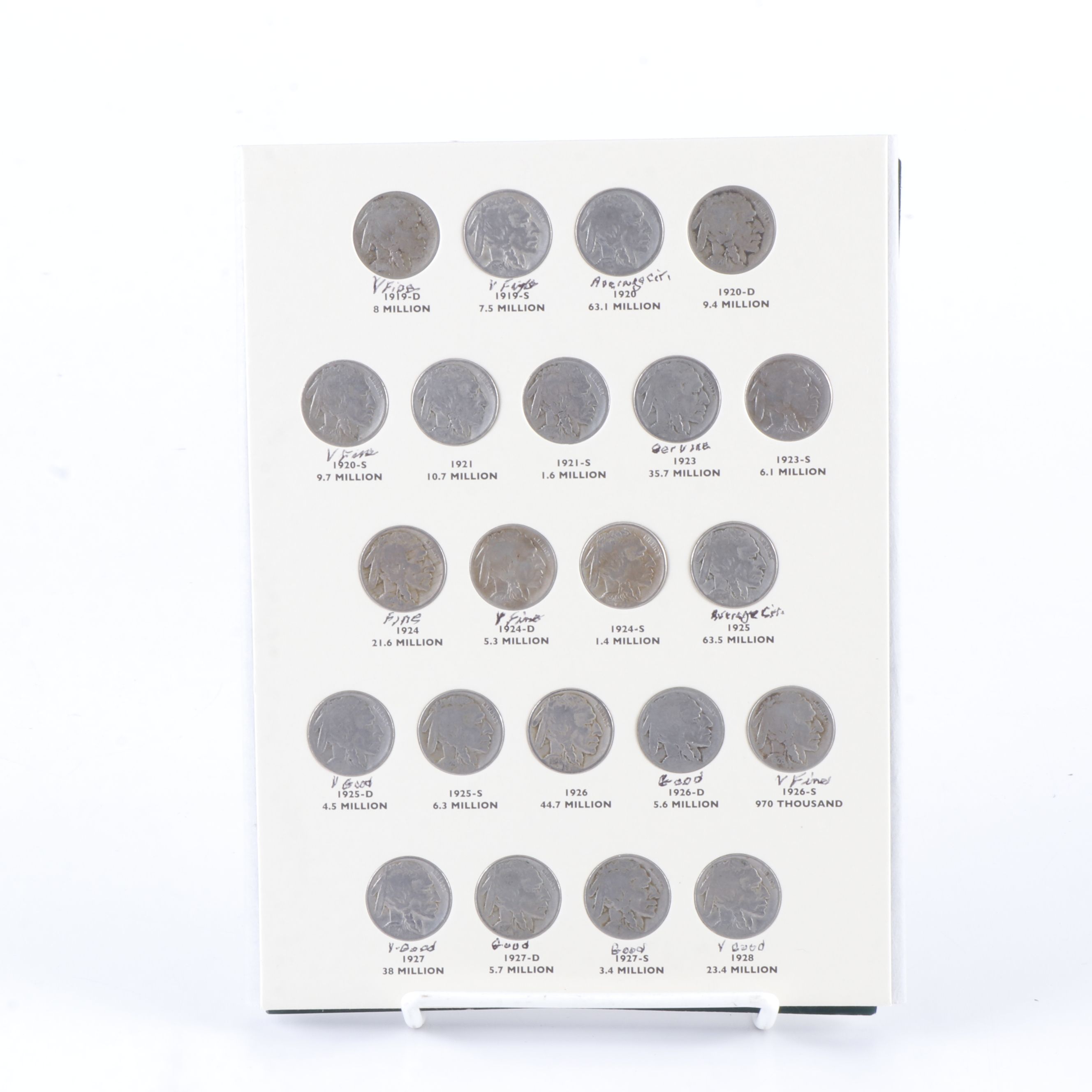 Buffalo Nickel and WWII Silver Nickel Collection