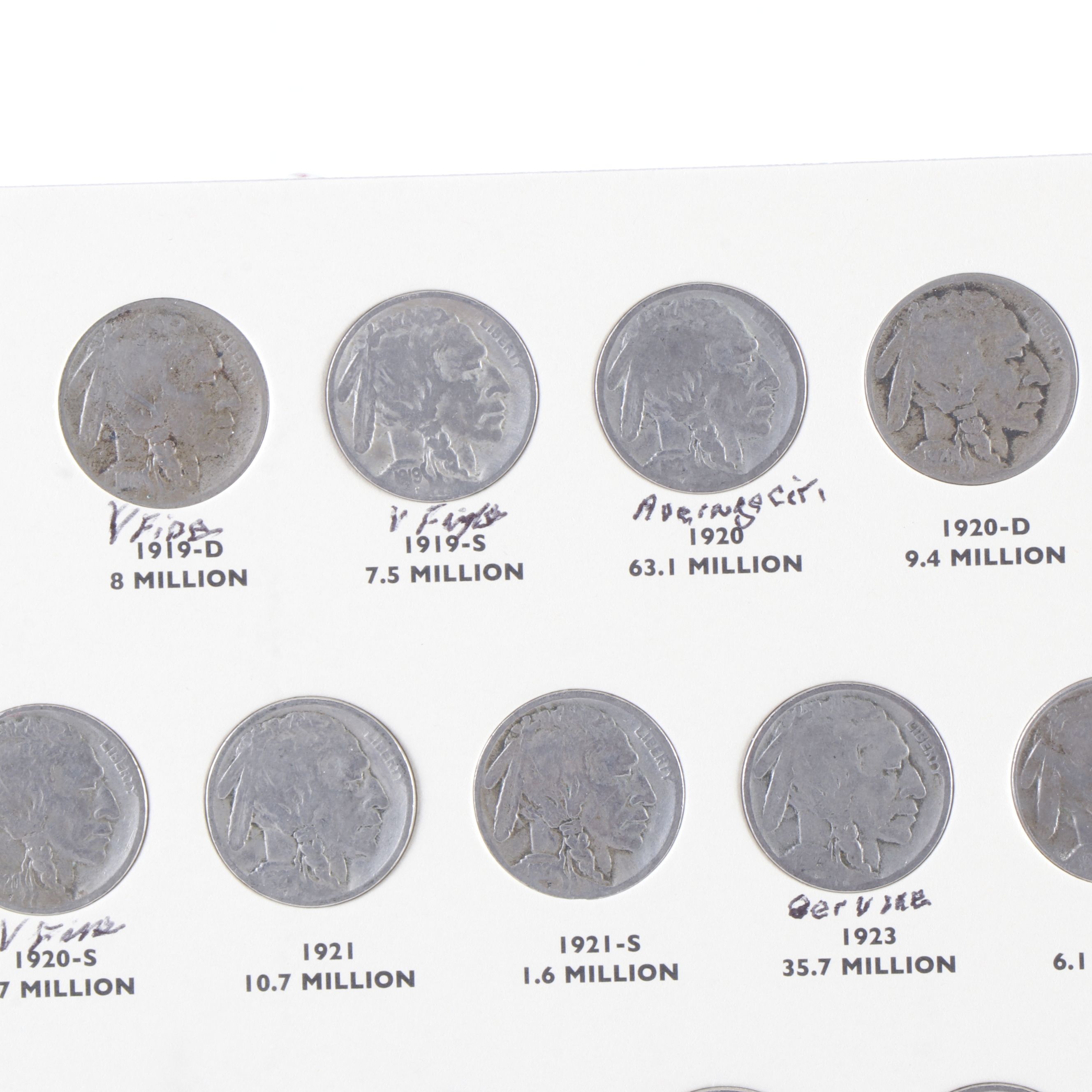 Buffalo Nickel and WWII Silver Nickel Collection