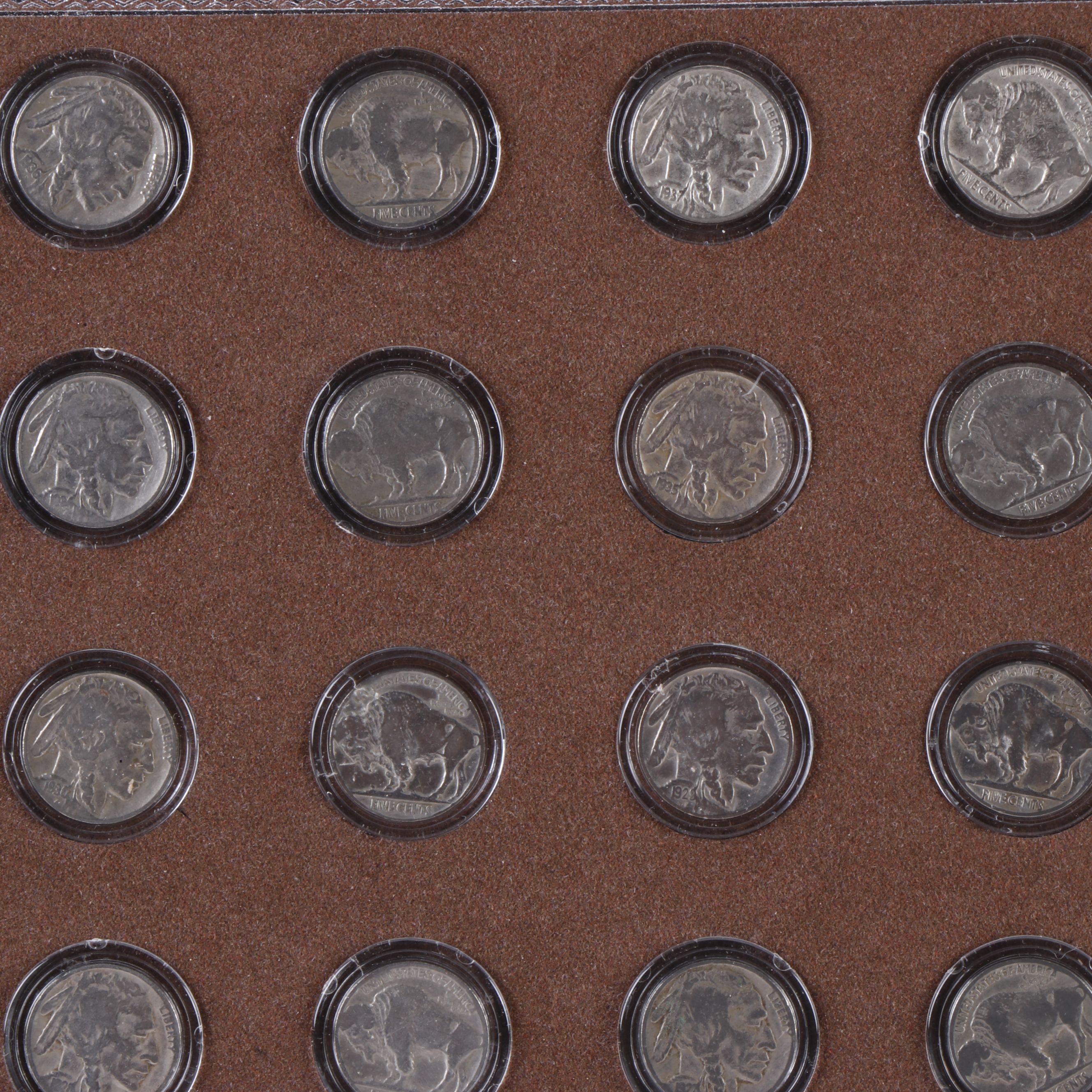 Buffalo Nickel and WWII Silver Nickel Collection
