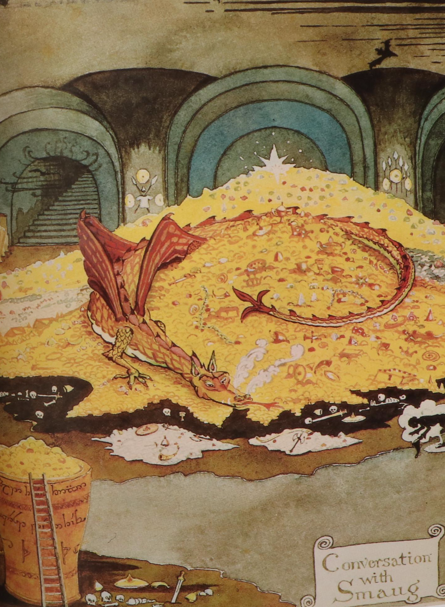 50th Anniversary Edition "The Hobbit" by J. R. R. Tolkien, 1987