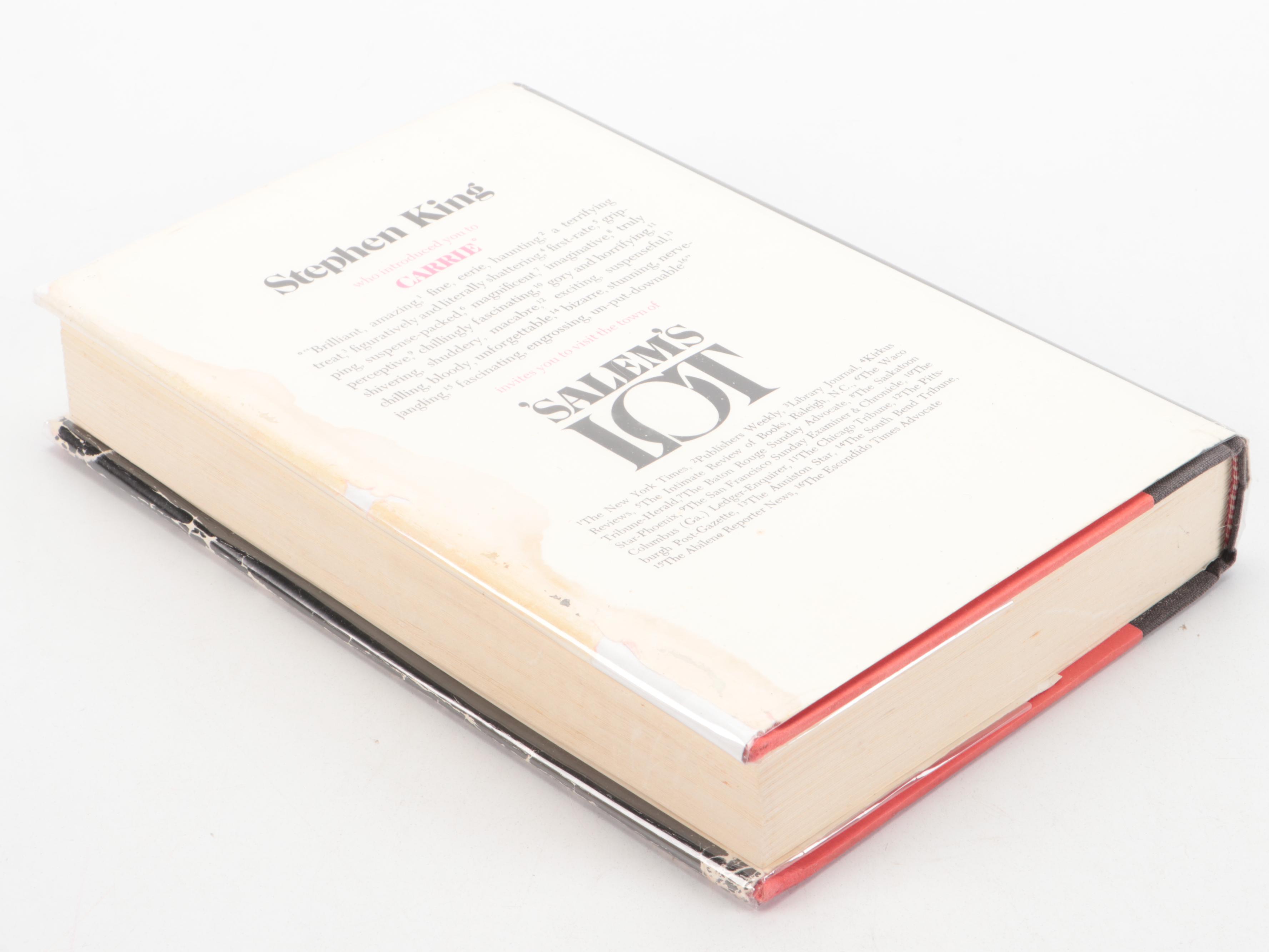 First Trade Edition "IT" and More Books by Stephen King