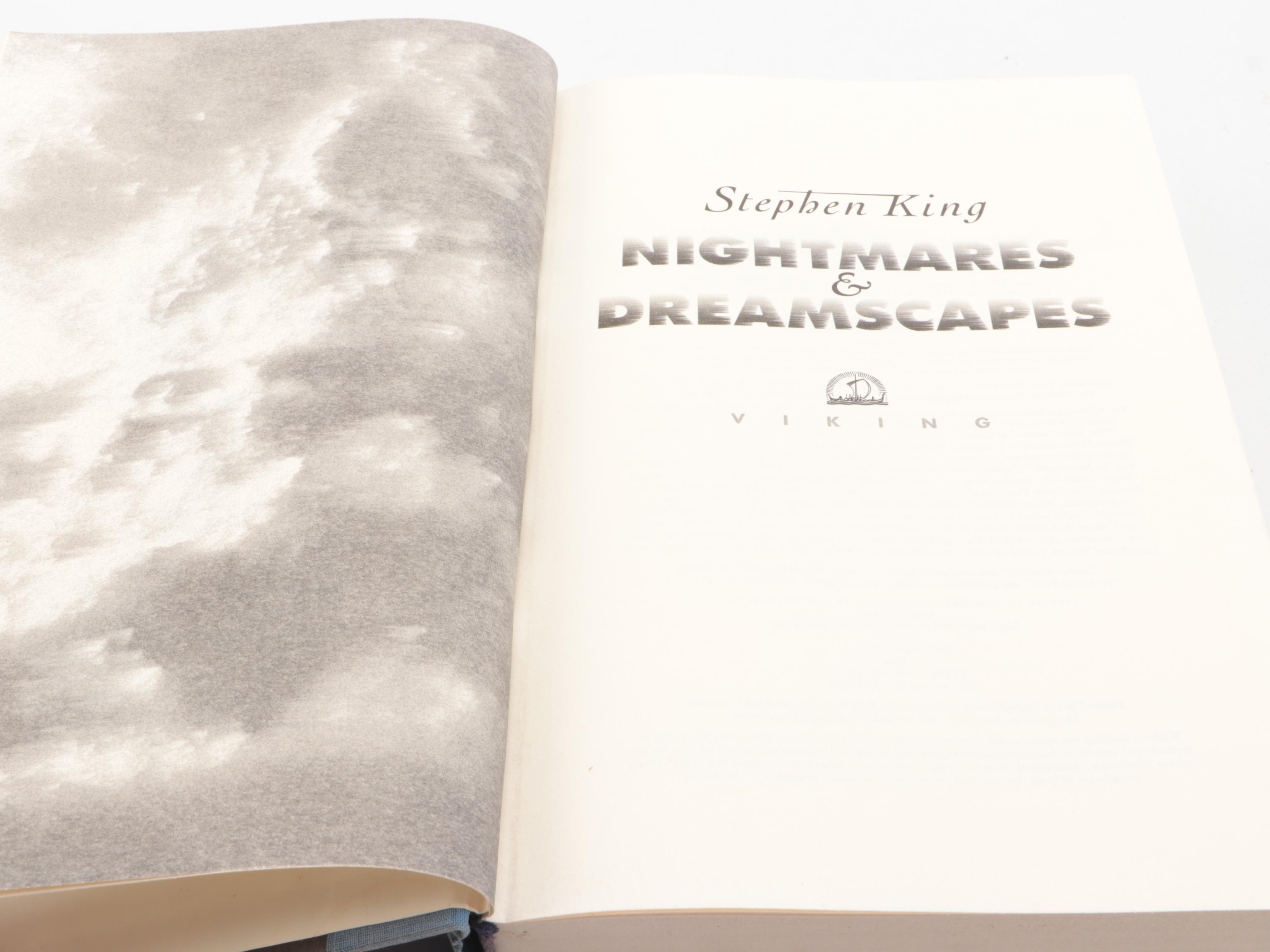 First Trade Edition "IT" and More Books by Stephen King