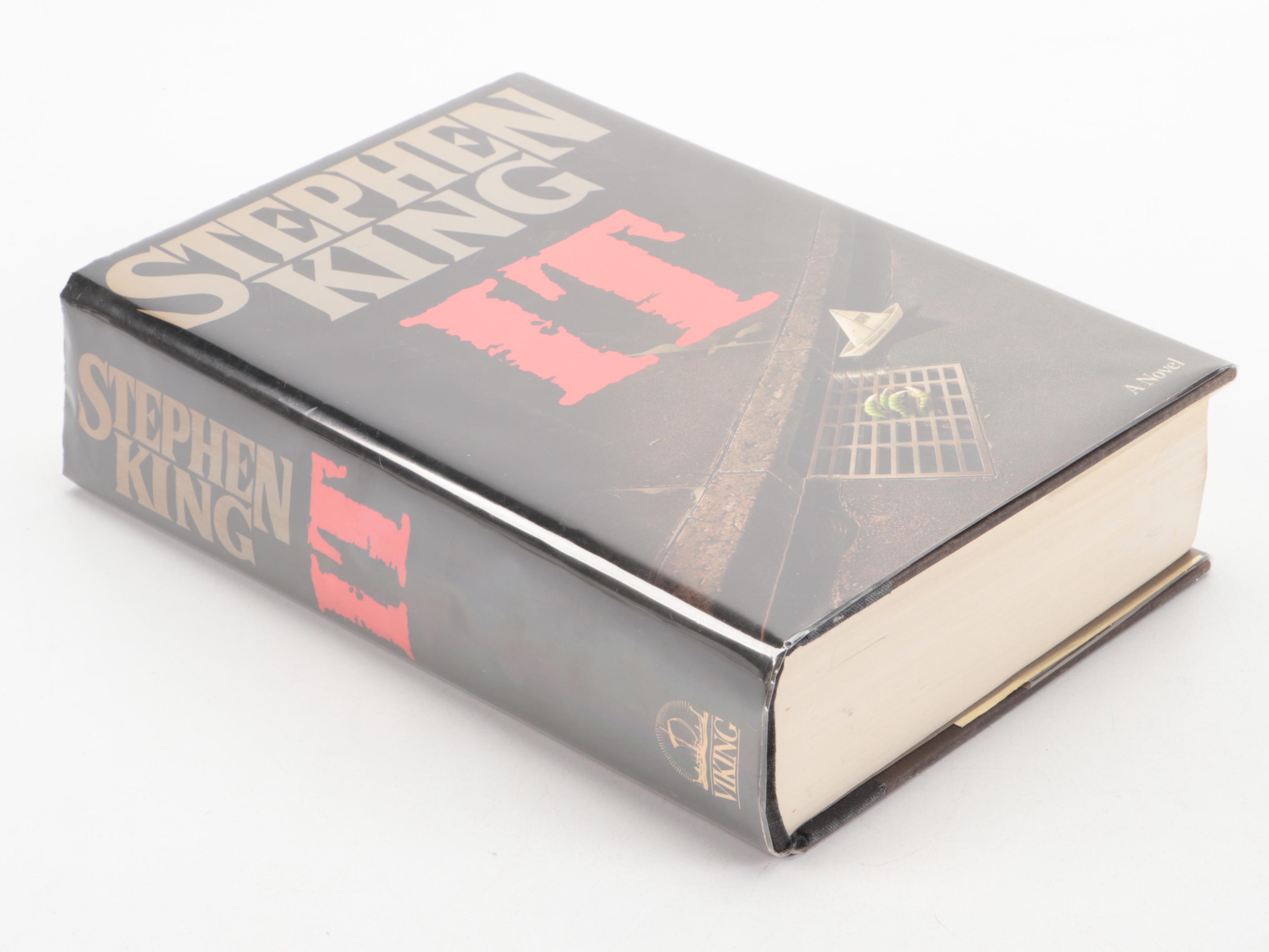 First Trade Edition "IT" and More Books by Stephen King