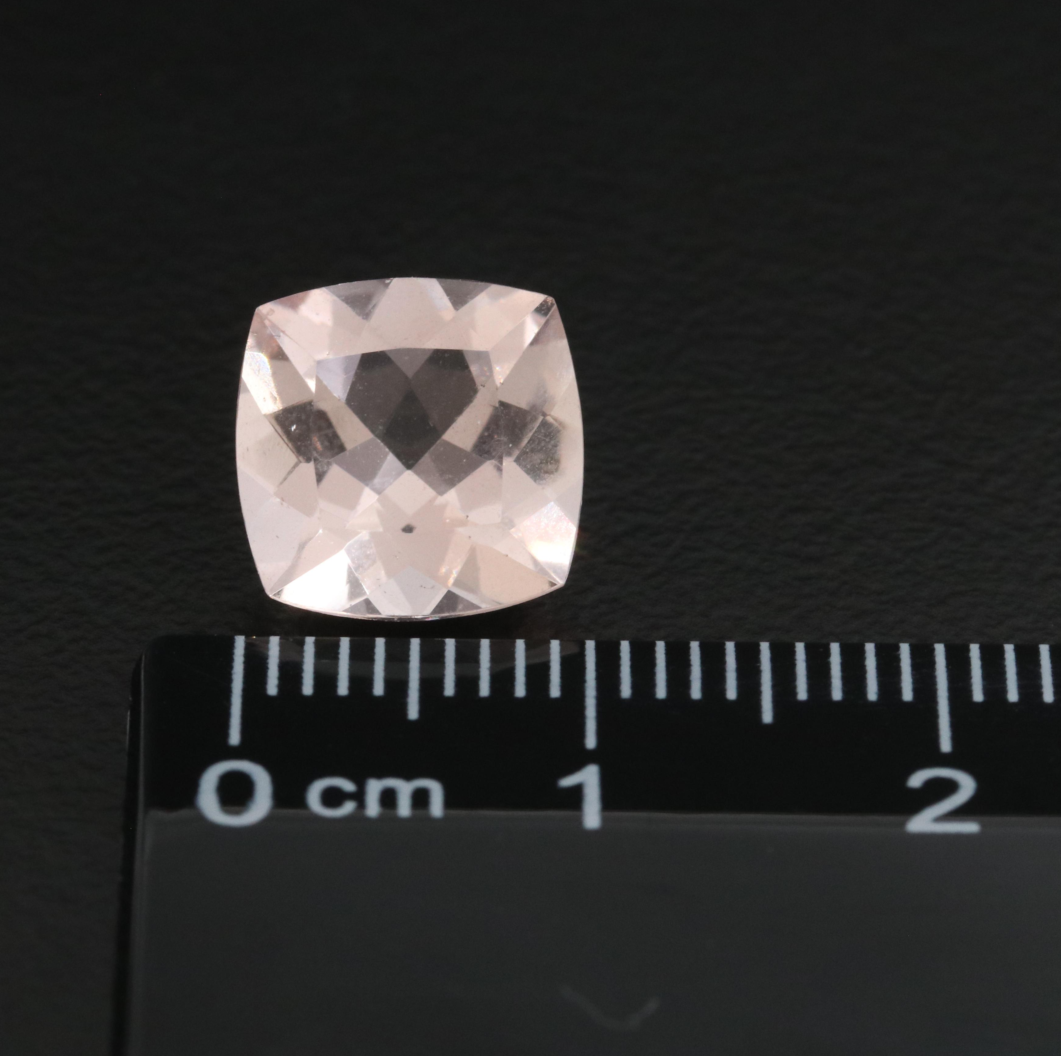 Loose 10.71 CTW Morganites