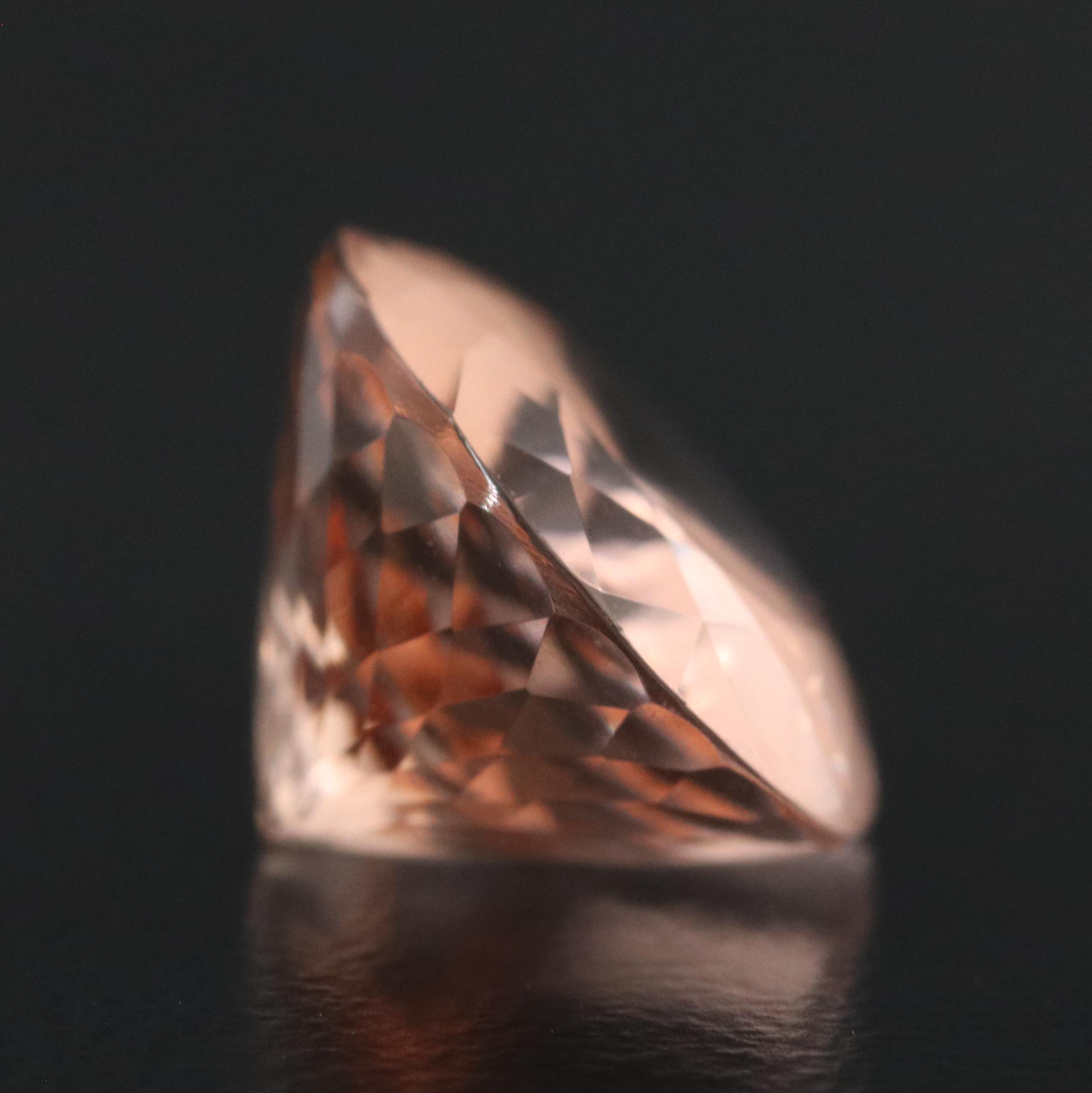 Loose 8.51 CT Morganite
