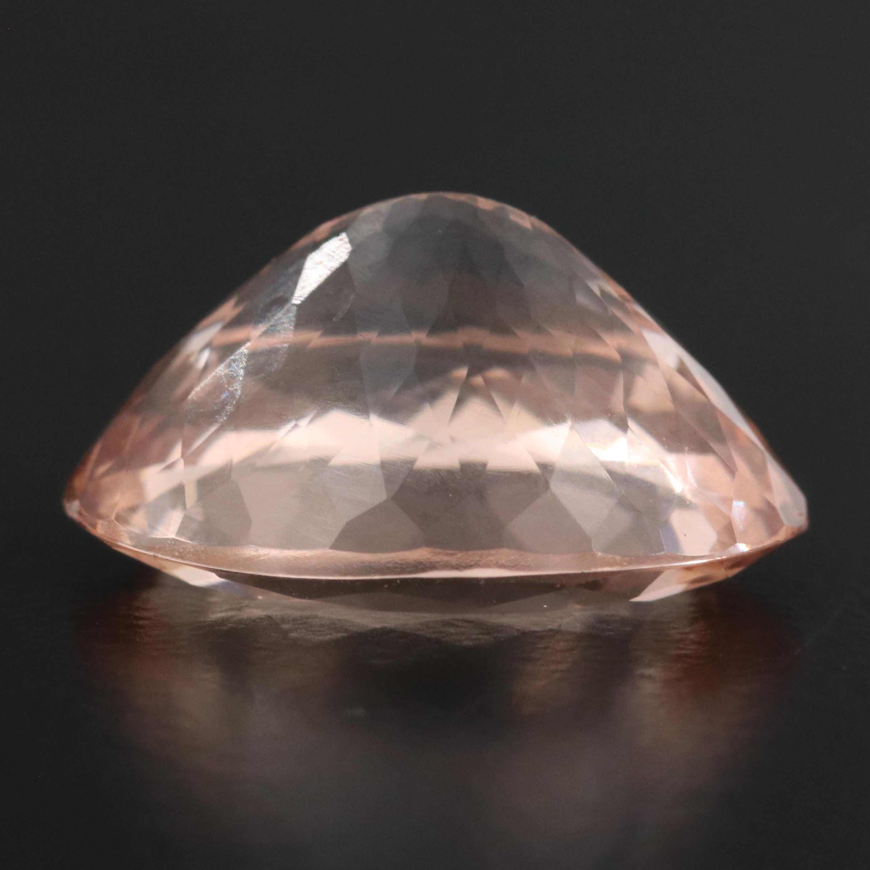 Loose 8.51 CT Morganite