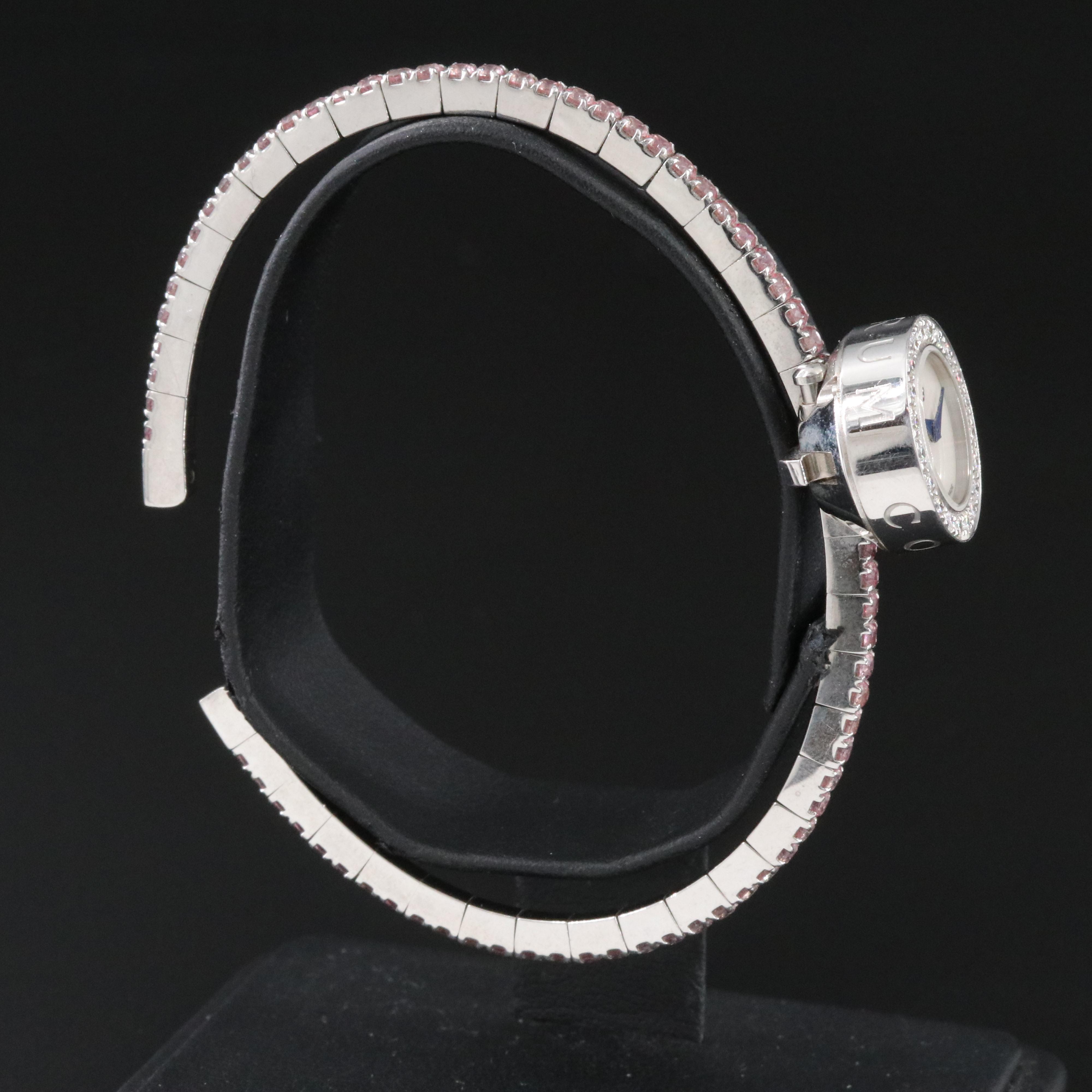 Corum Debutante Diamond & Mother-of-Pearl 16mm Steel Quartz Watch 137.501.47