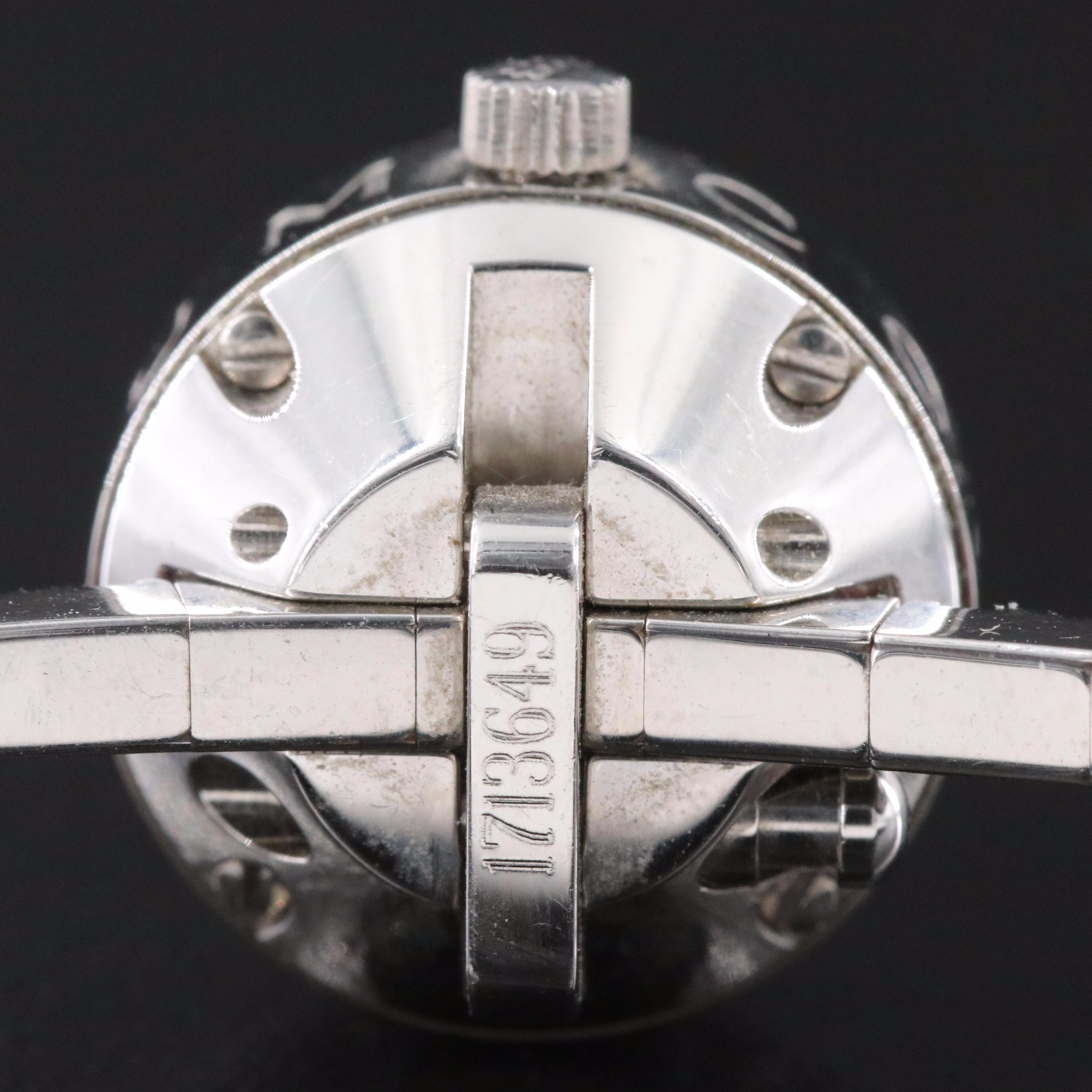 Corum Debutante Diamond & Mother-of-Pearl 16mm Steel Quartz Watch 137.501.47