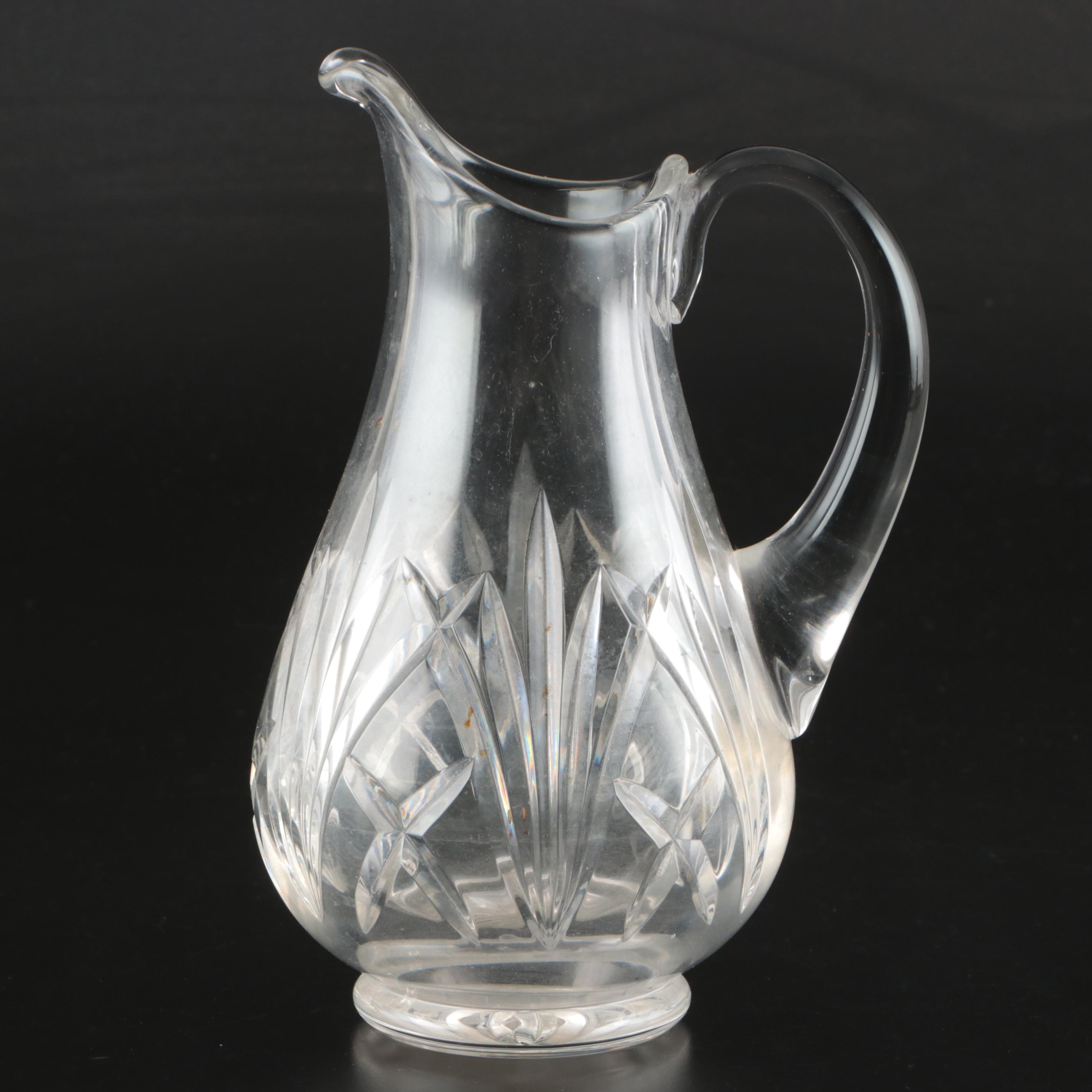 Marquis by Waterford Crystal Pitcher with Crystal Tumblers