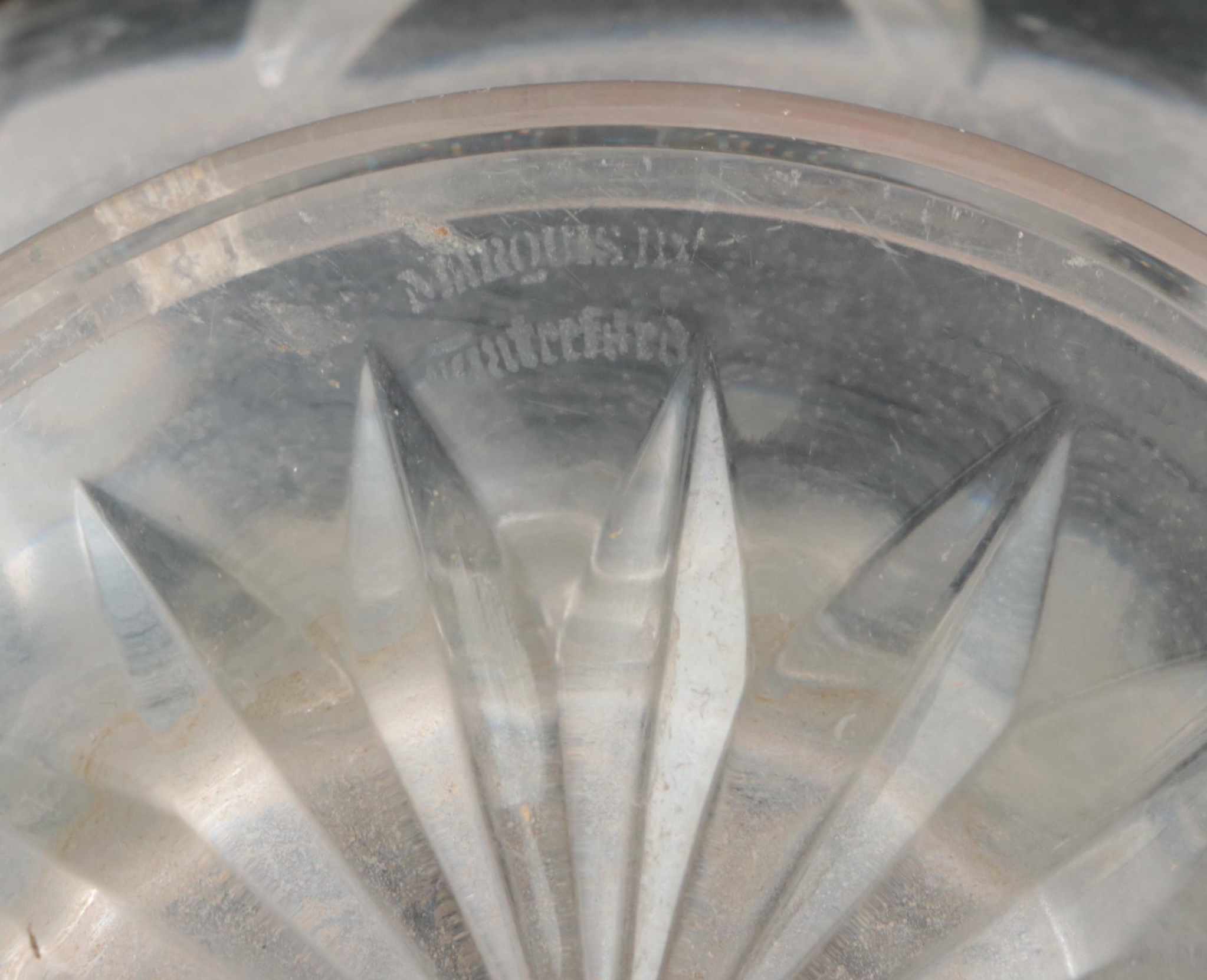 Marquis by Waterford Crystal Pitcher with Crystal Tumblers