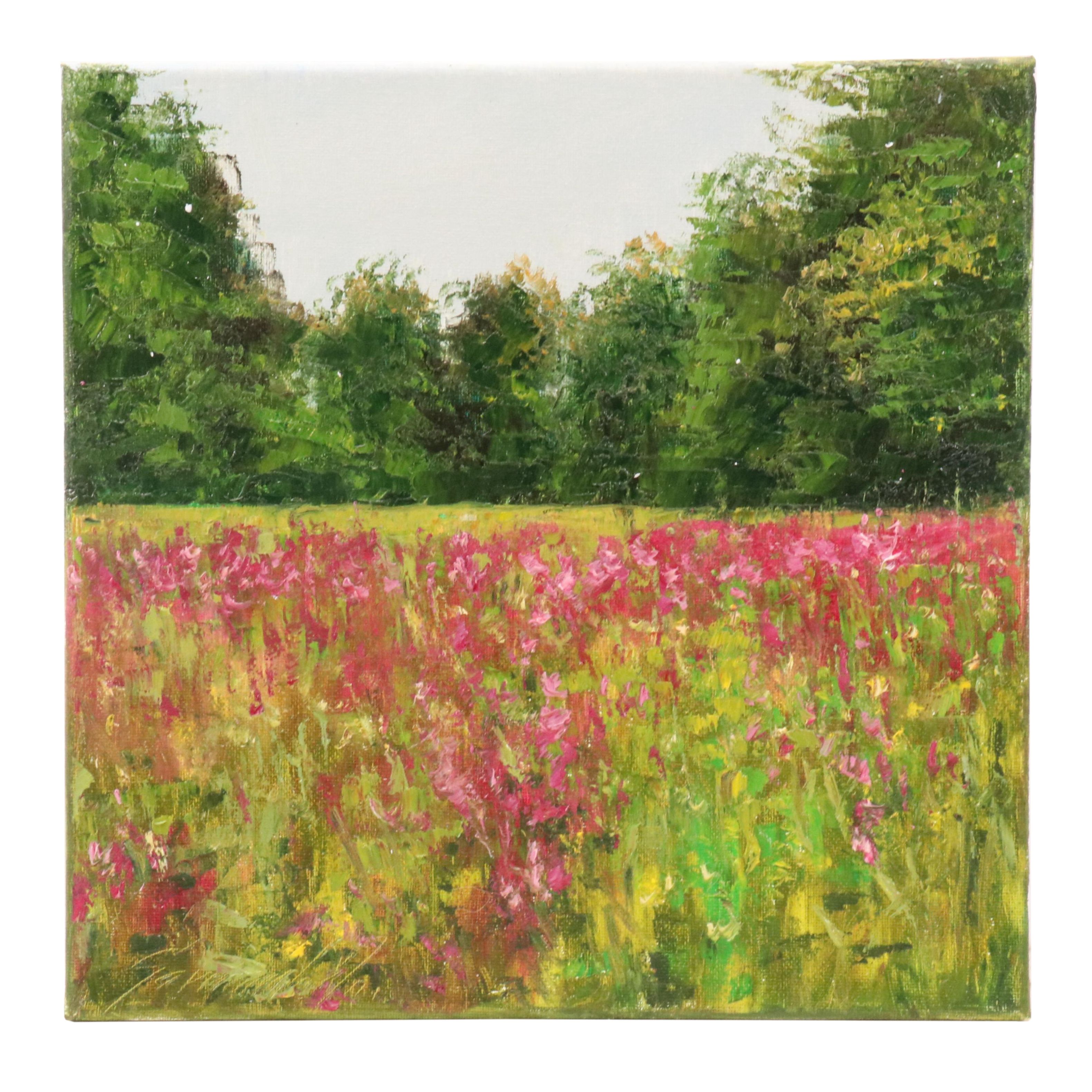 Garncarek Aleksander Landscape Oil Painting "Polanka," 2025