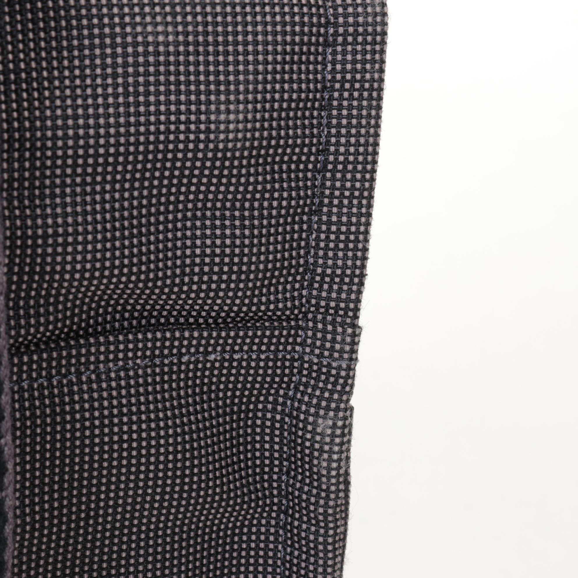 Hermès Toile Canvas Herline Tote Backpack in Grey/Black