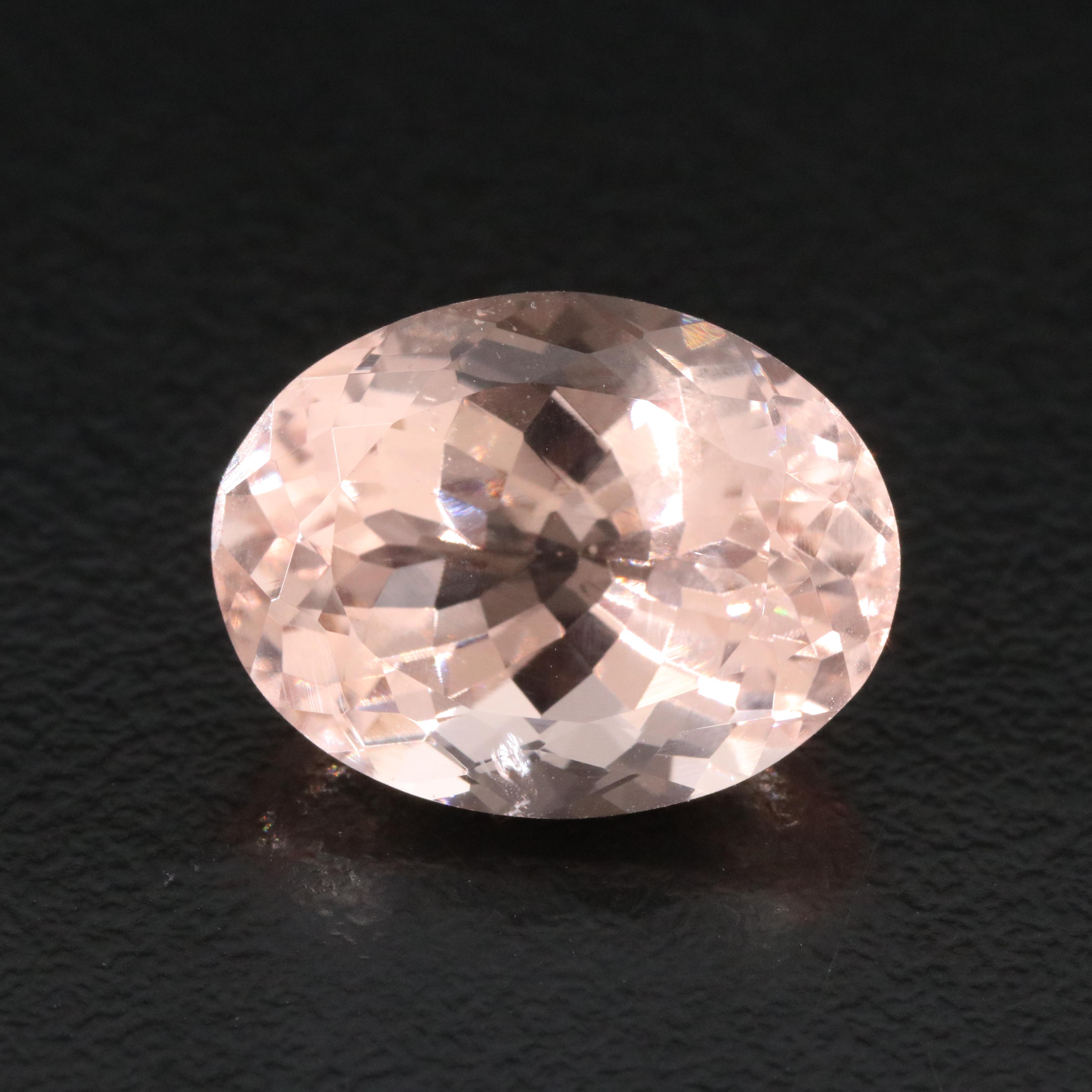 Loose 8.84 CT Morganite