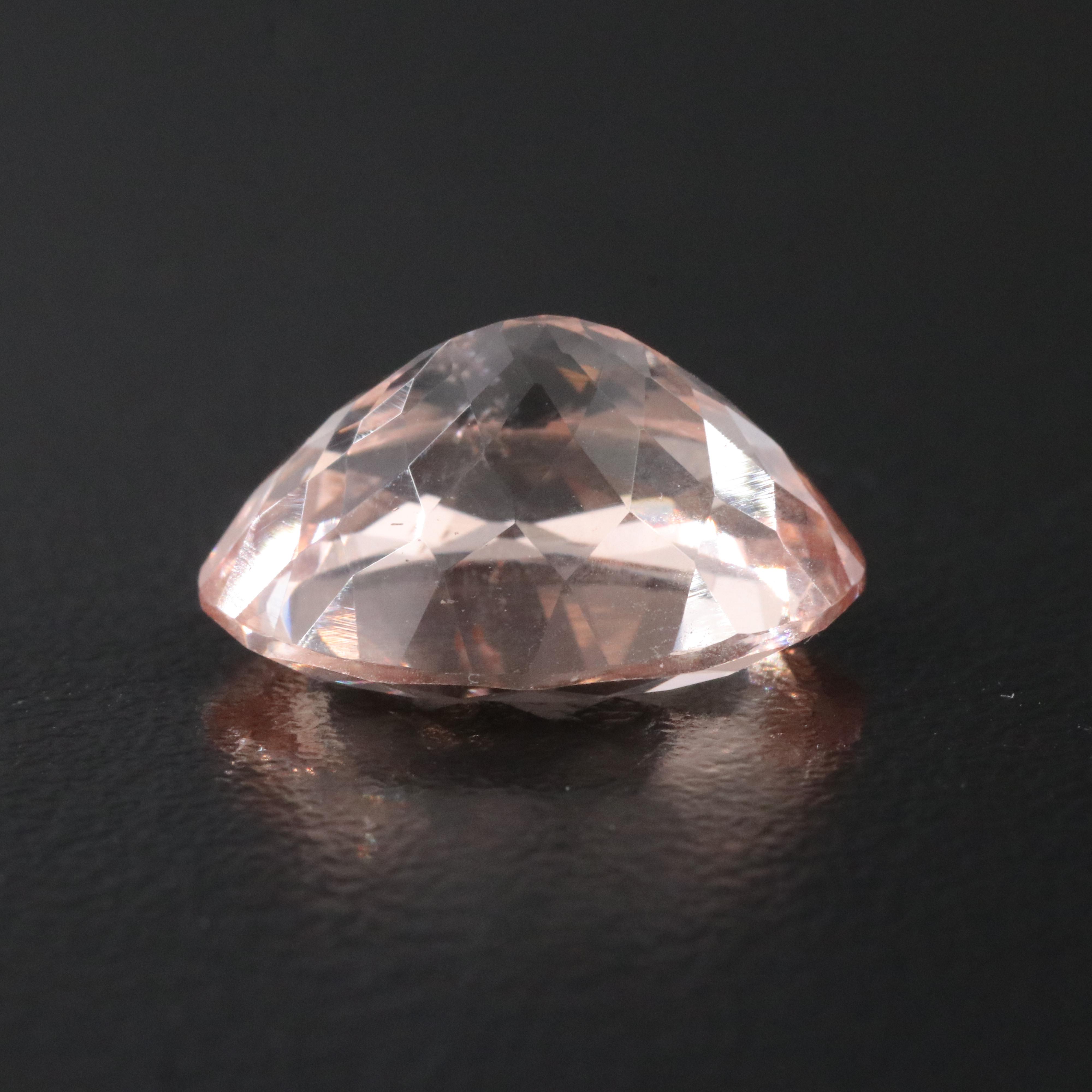 Loose 8.84 CT Morganite