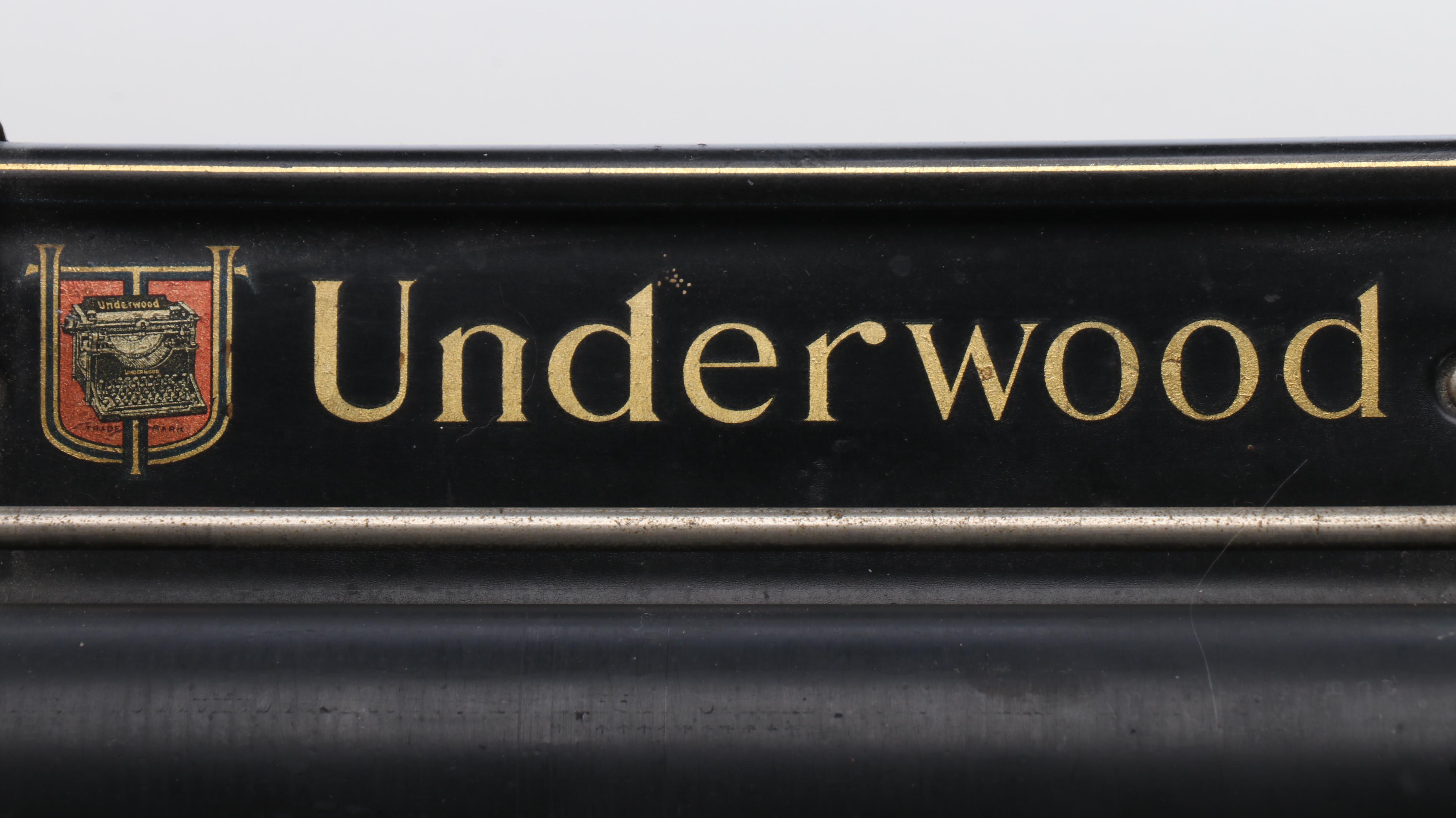 Underwood Standard No. 5 Typewriter