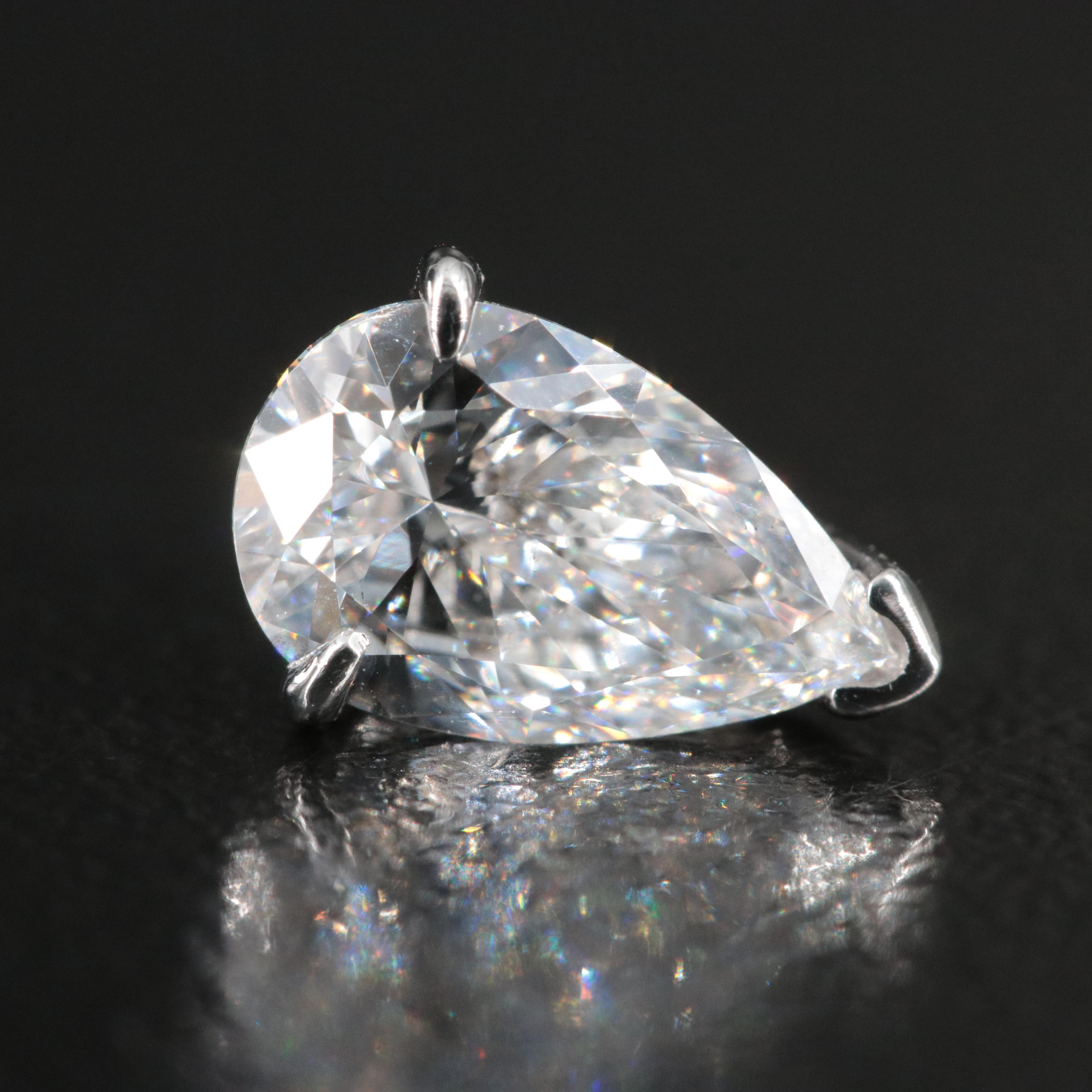 14K 2.04 CTW Lab Grown Diamond Stud Earrings with IGI Reports