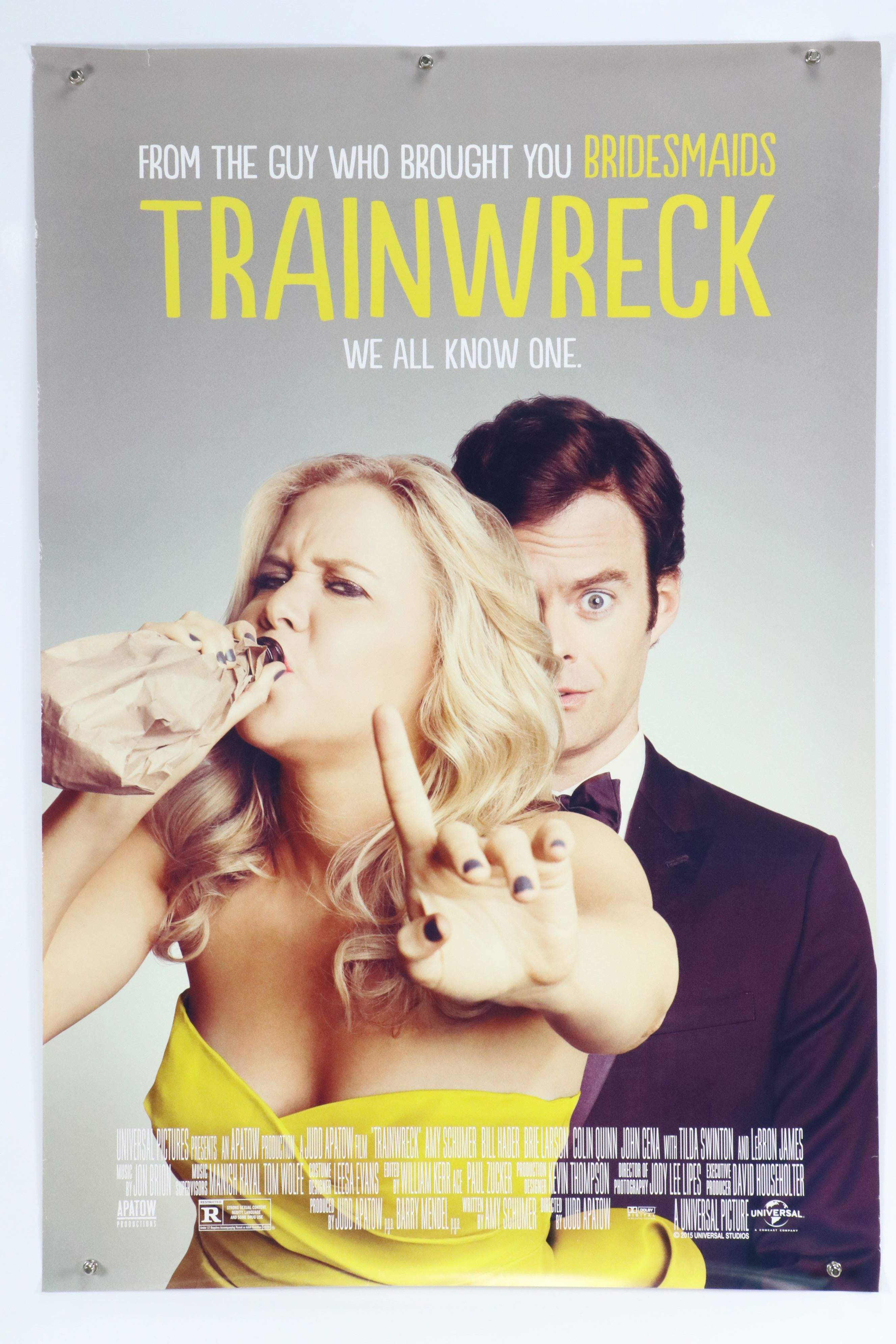 "Trainwreck," "Get Hard," and Other Theatrical Movie Release Posters