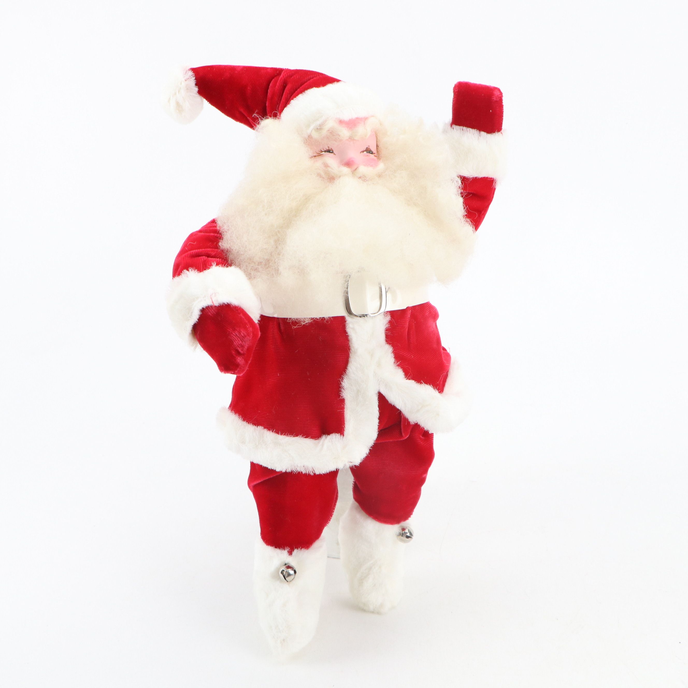 Christmas Tinsel, Lights, Santa Dolls and Topper and Musical Wind-Up Angel
