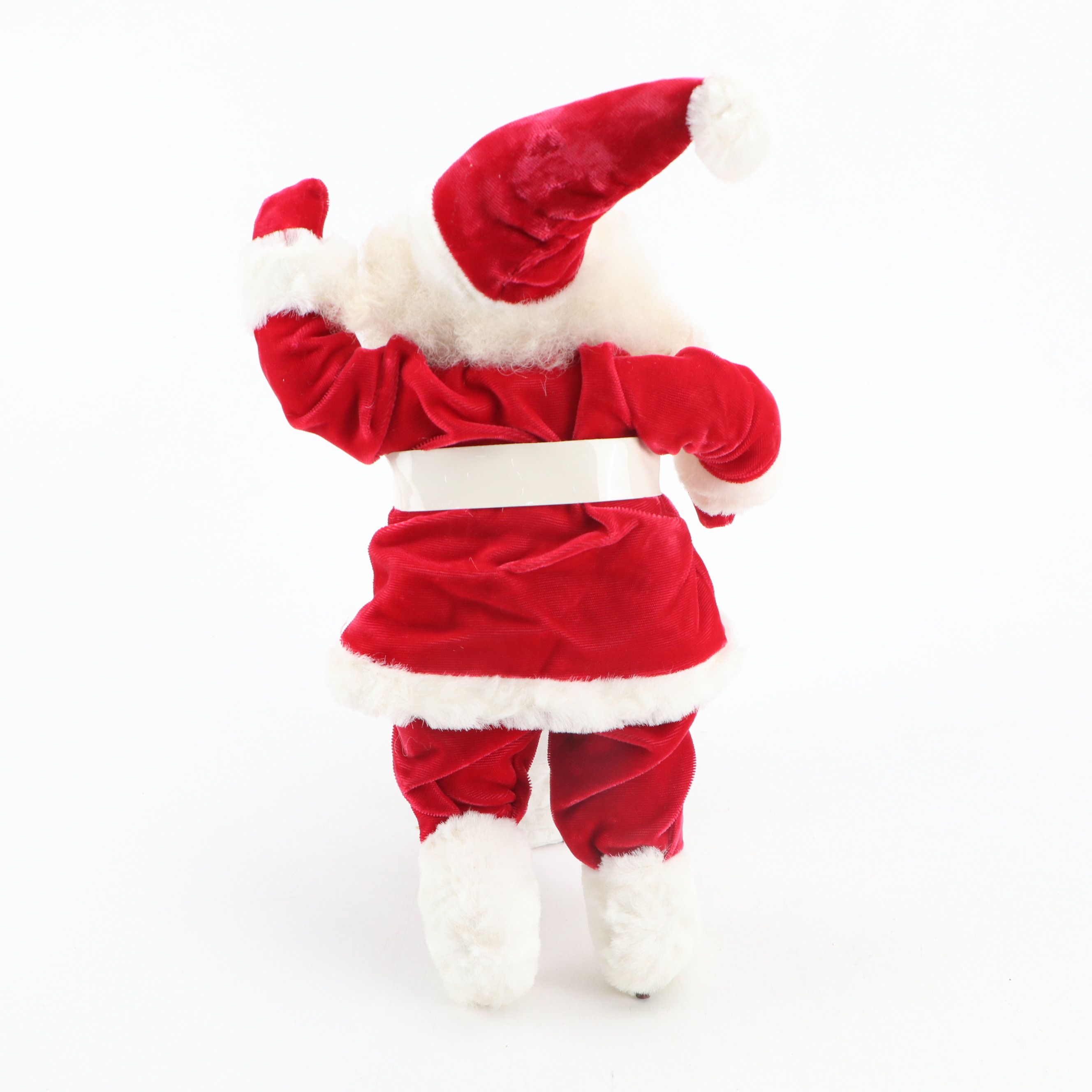 Christmas Tinsel, Lights, Santa Dolls and Topper and Musical Wind-Up Angel