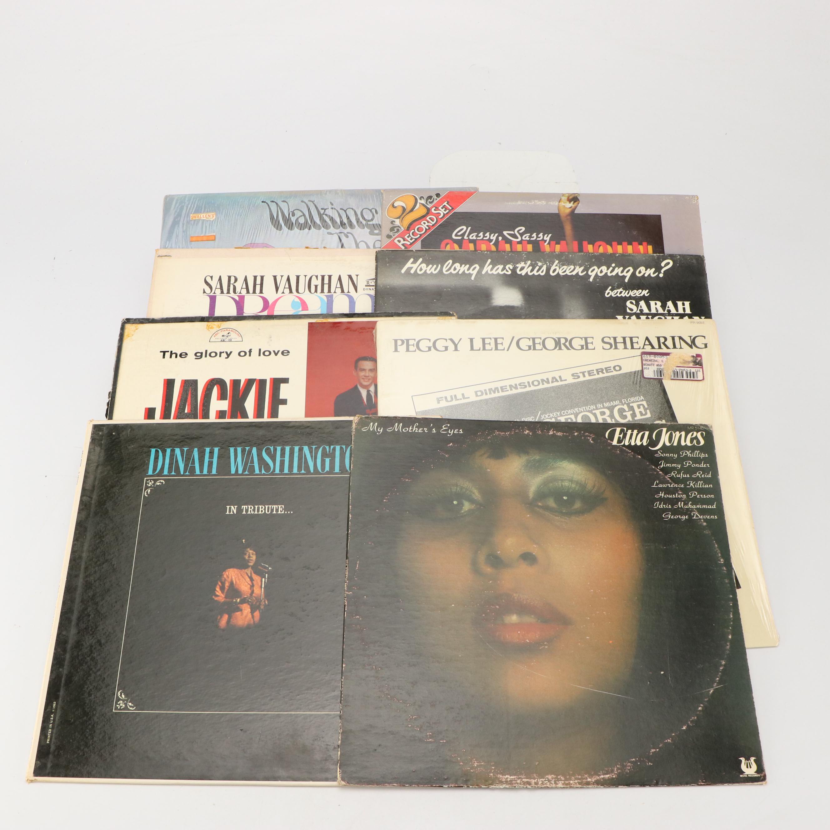 Carmen McRae, Nina Simone, Ella Fitzgerald, and More Vinyl Record Albums