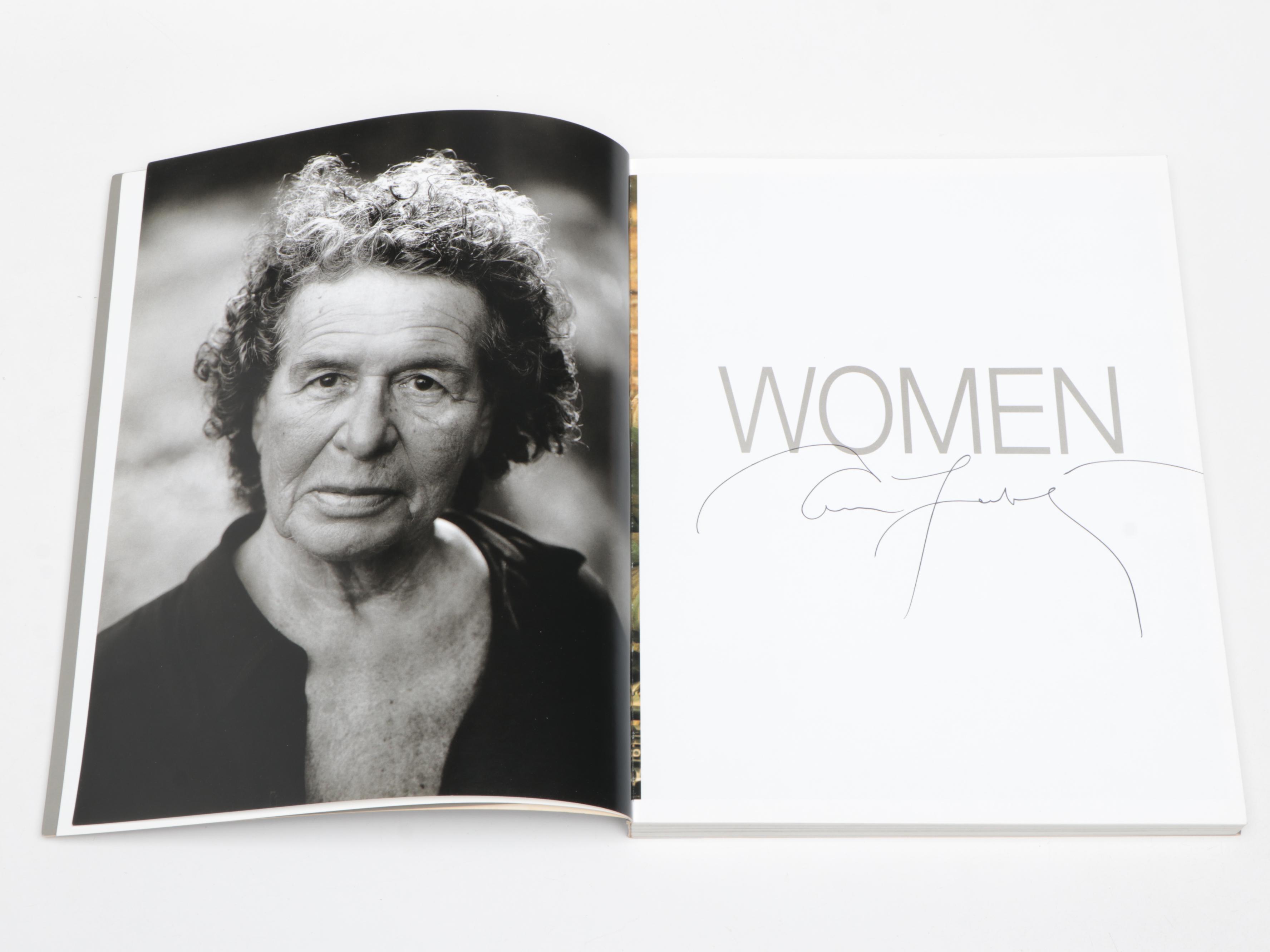 Signed First Paperback Edition "Women" by Annie Leibovitz and Susan Sontag