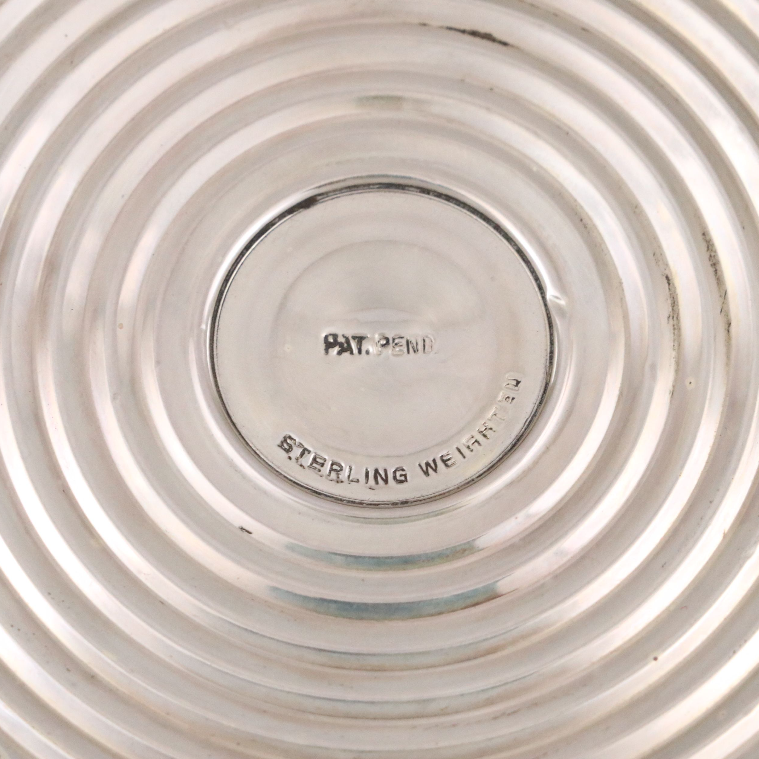 Sanborns Mexican Sterling Nut Dishes with American Sterling Table Accessories