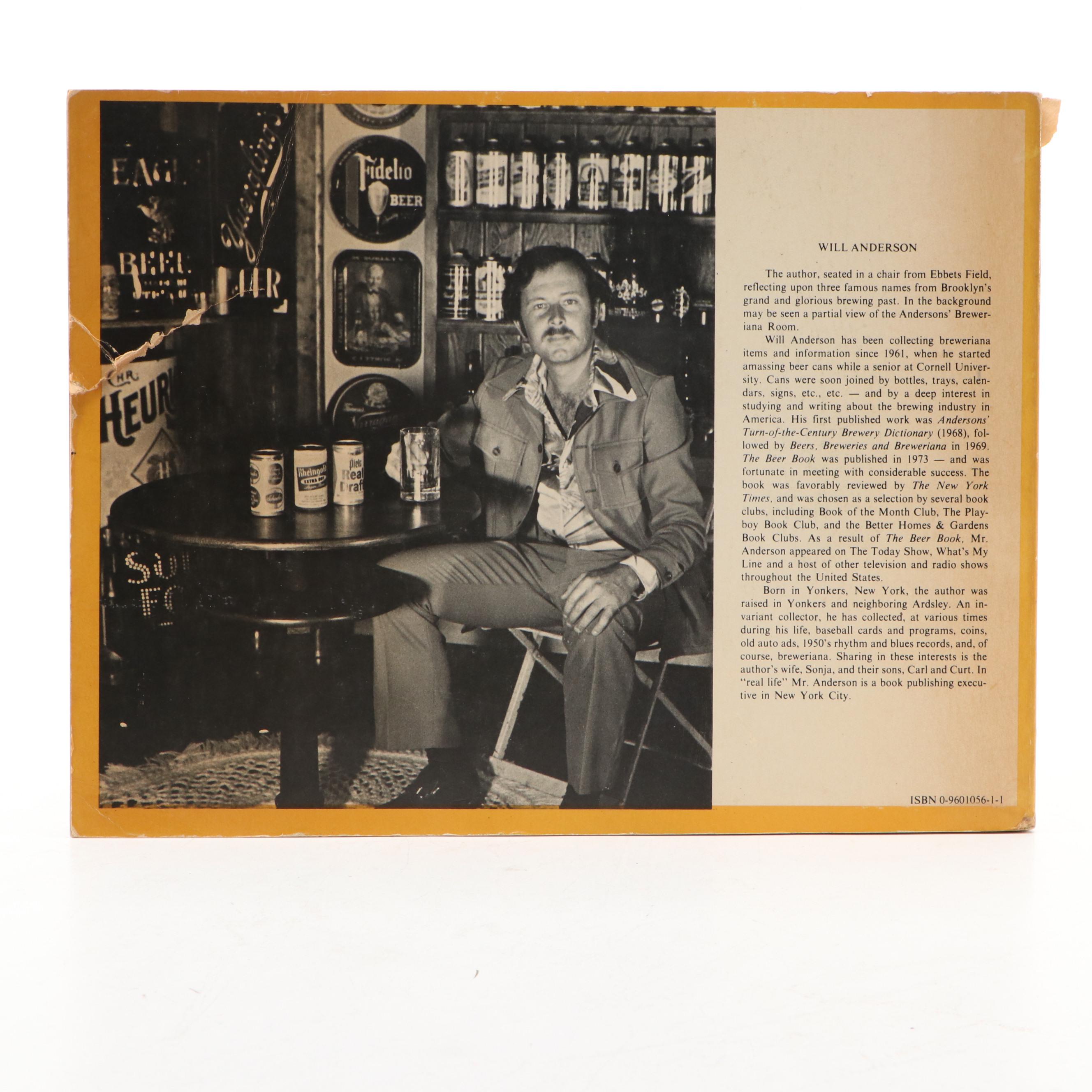 Signed Limited Edition "The Breweries of Brooklyn" by Will Anderson, 1976